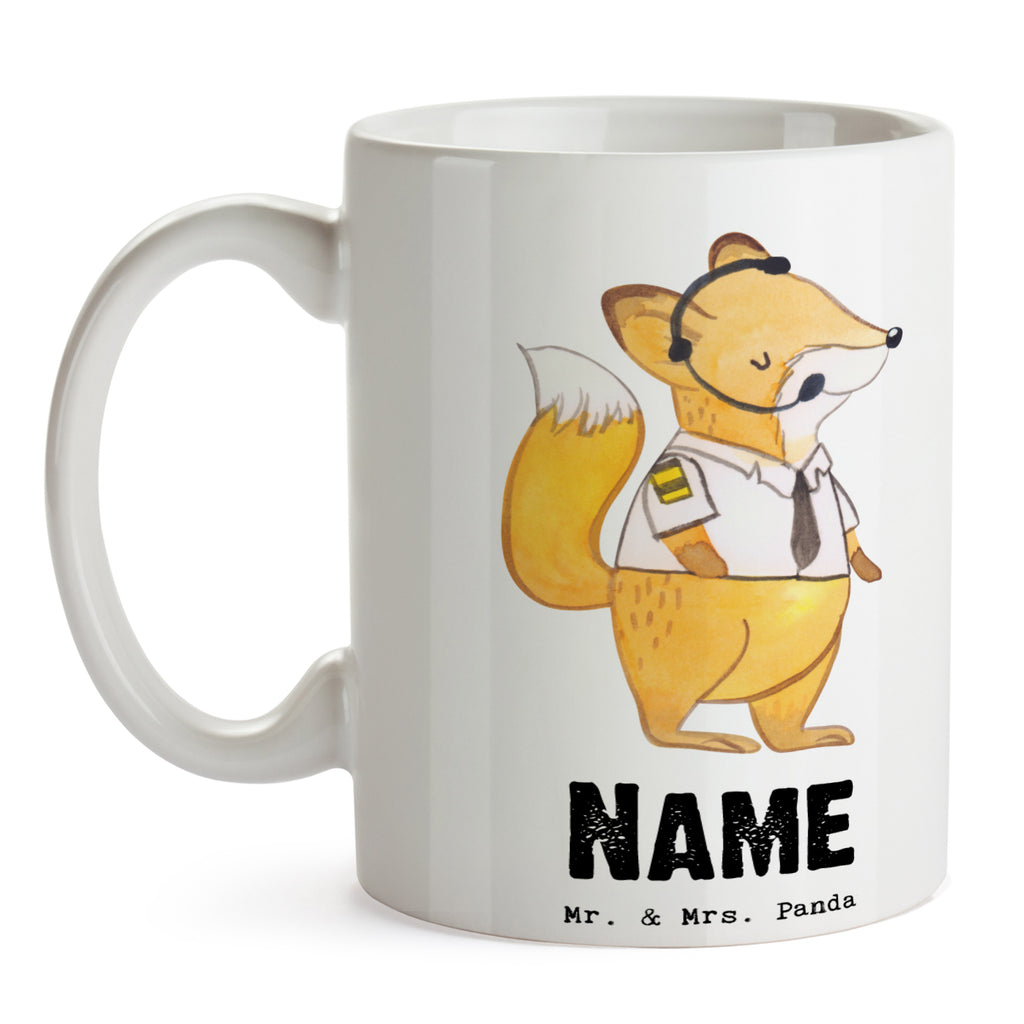 Personalisierte Tasse Fluglotse mit Herz Personalisierte Tasse, Namenstasse, Wunschname, Personalisiert, Tasse, Namen, Drucken, Tasse mit Namen, Beruf, Ausbildung, Jubiläum, Abschied, Rente, Kollege, Kollegin, Geschenk, Schenken, Arbeitskollege, Mitarbeiter, Firma, Danke, Dankeschön, Fluglotse, Flugverkehrsleiter, Luftfahrtpersonal, Flugsicherung