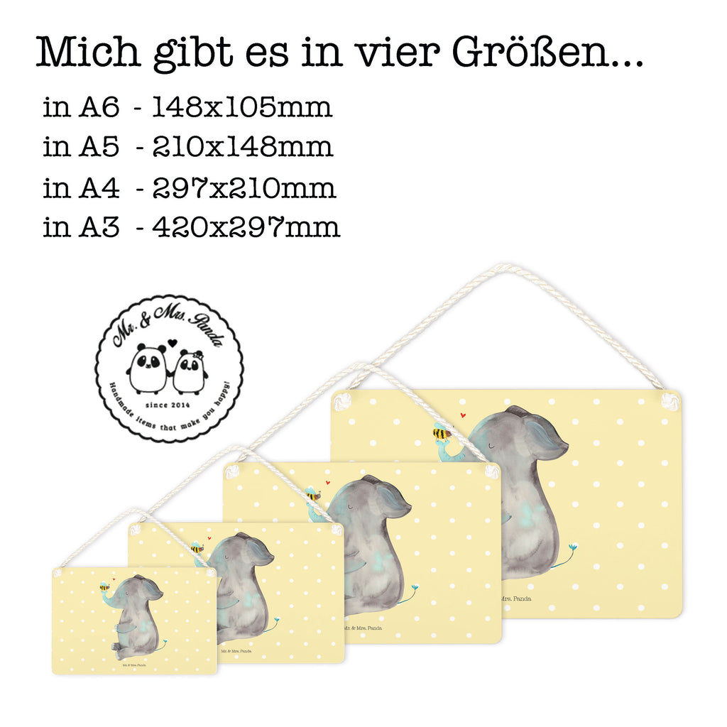 Deko Schild Elefant & Biene Dekoschild, Deko Schild, Schild, Tür Schild, Türschild, Holzschild, Wandschild, Wanddeko, Tiermotive, Gute Laune, lustige Sprüche, Tiere, Elefant, Biene, Liebe, Liebesbeweis, Jahrestag, Liebesgeschenk, Heiratsantrag, Hochzeitsgeschenk, Liebesspruch