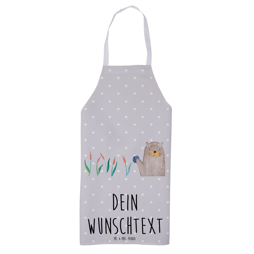 Personalisierte Kochschürze Otter mit Stein Personalisierte Kochschürze, Personalisierte Schürze, Personalisierte Backschürze, Personalisierte Küchenschürze, Personalisierte Grillschürze, Personalisierte Latzschürze, Kochschürze mit Namen, Schürze mit Namen, Backschürze mit Namen, Küchenschürze mit Namen, Grillschürze mit Namen, Latzschürze  mit Namen, Otter, Fischotter, Seeotter, Otter Seeotter See Otter