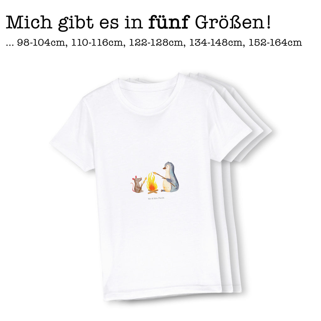 Organic Kinder T-Shirt Pinguin Lagerfeuer Kinder T-Shirt, Kinder T-Shirt Mädchen, Kinder T-Shirt Jungen, Pinguin, Maus, Pinguine, Lagerfeuer, Leben, Arbeit, Job, Motivation, Büro, Büroalltag, Lebensspruch, Lebensmotivation, Neustart, Liebe, grillen, Feuer, Marshmallows