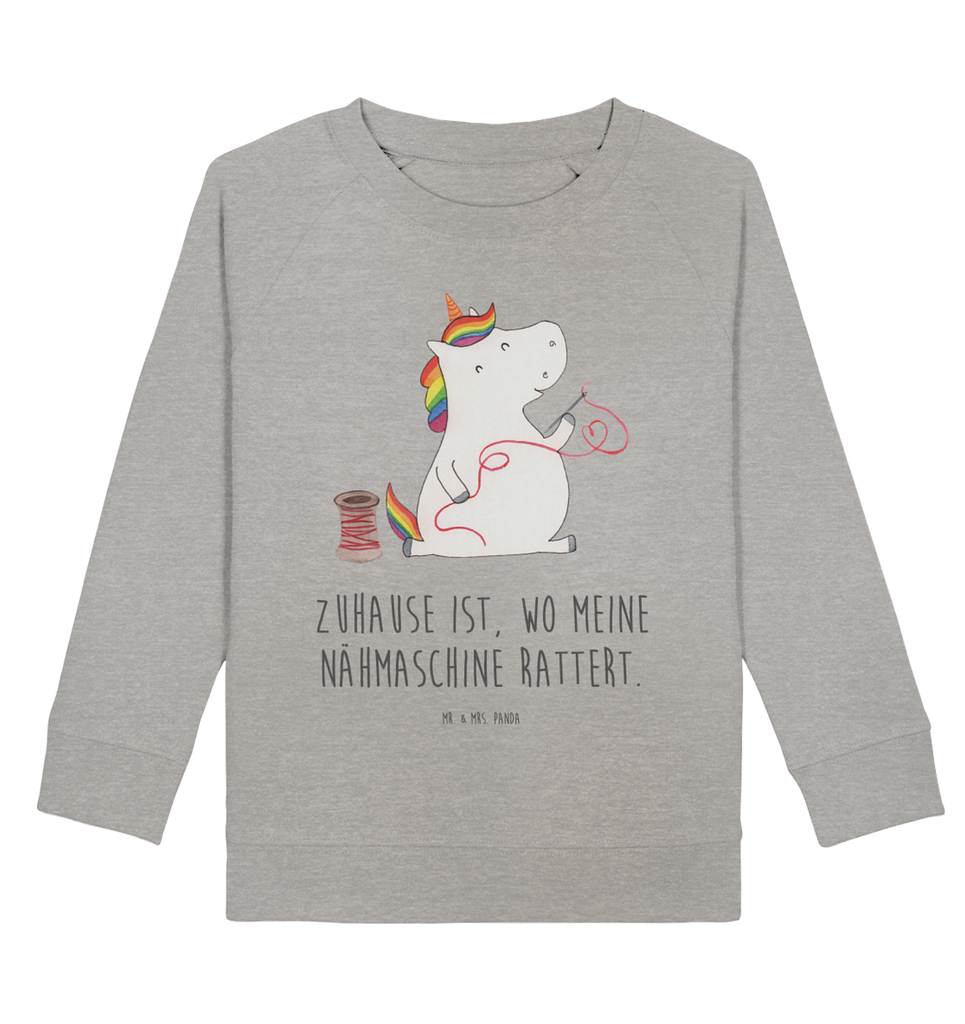 Organic Kinder Pullover Einhorn Näherin Kinder Pullover, Kinder Sweatshirt, Jungen, Mädchen, Einhorn, Einhörner, Einhorn Deko, Pegasus, Unicorn, Näherin, nähen, Freundin, Häkeln, Stricken, basteln, Nähzimmer