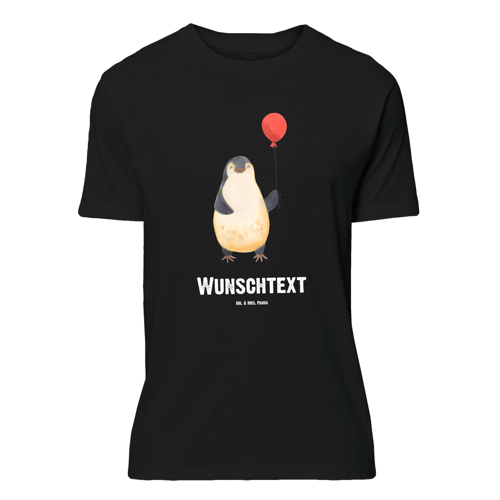 Personalisiertes T-Shirt Pinguin Luftballon T-Shirt, Shirt, Tshirt, Lustiges T-Shirt, T-Shirt mit Spruch, Party, Junggesellenabschied, Jubiläum, Geburstag, Herrn, Damen, Männer, Frauen, Schlafshirt, Nachthemd, Sprüche, Pinguin, Pinguine, Luftballon, Tagträume, Lebenslust, Geschenk Freundin, Geschenkidee, beste Freundin, Motivation, Neustart, neues Leben, Liebe, Glück