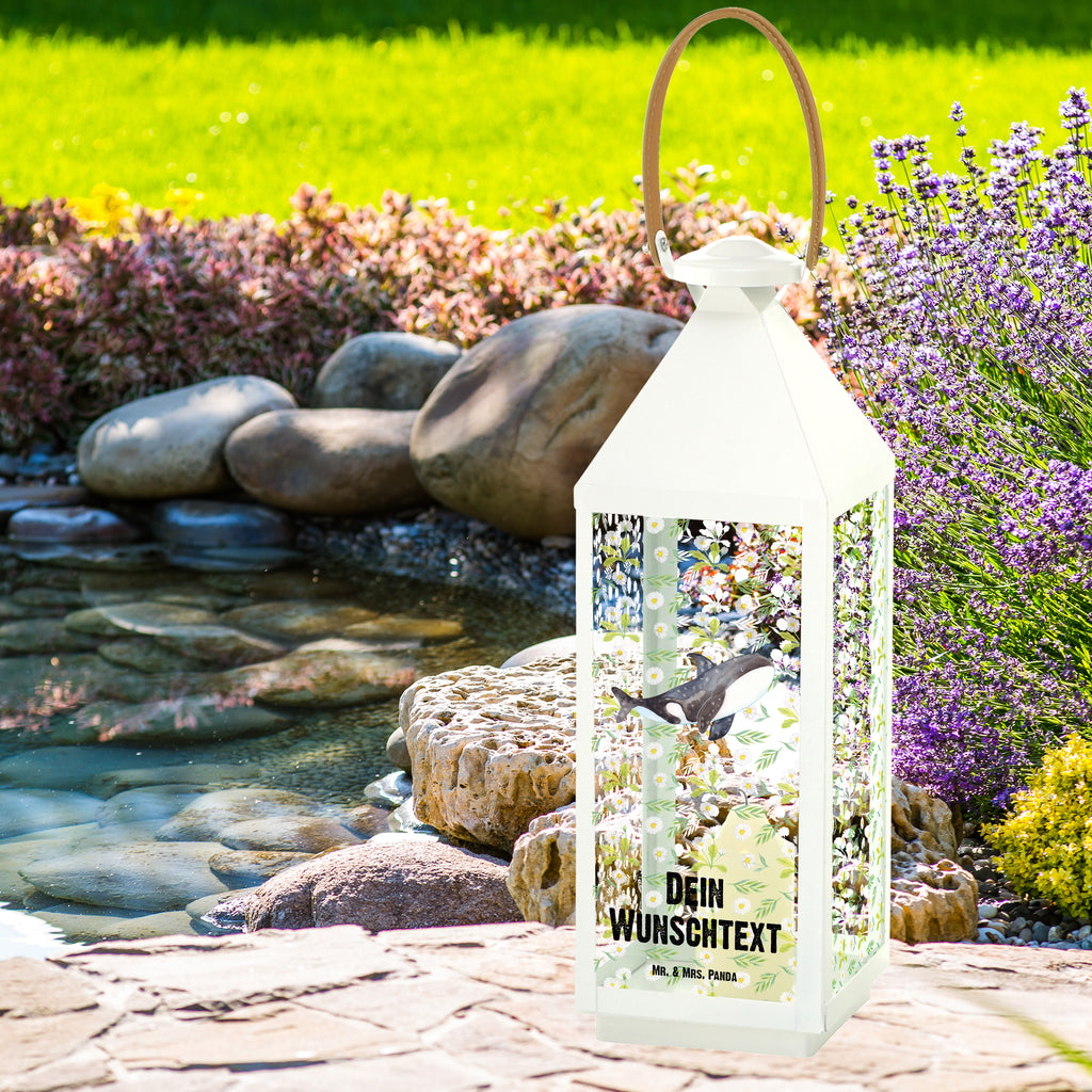 Personalisierte Deko Laterne Orca Gartenlampe, Gartenleuchte, Gartendekoration, Gartenlicht, Laterne kleine Laternen, XXL Laternen, Laterne groß, Meerestiere, Meer, Urlaub, Orca, Orcas, Killerwal, Wal, Möglichkeiten, Büro, Arbeit, Motivation, Selbstliebe, Neustart, Startup