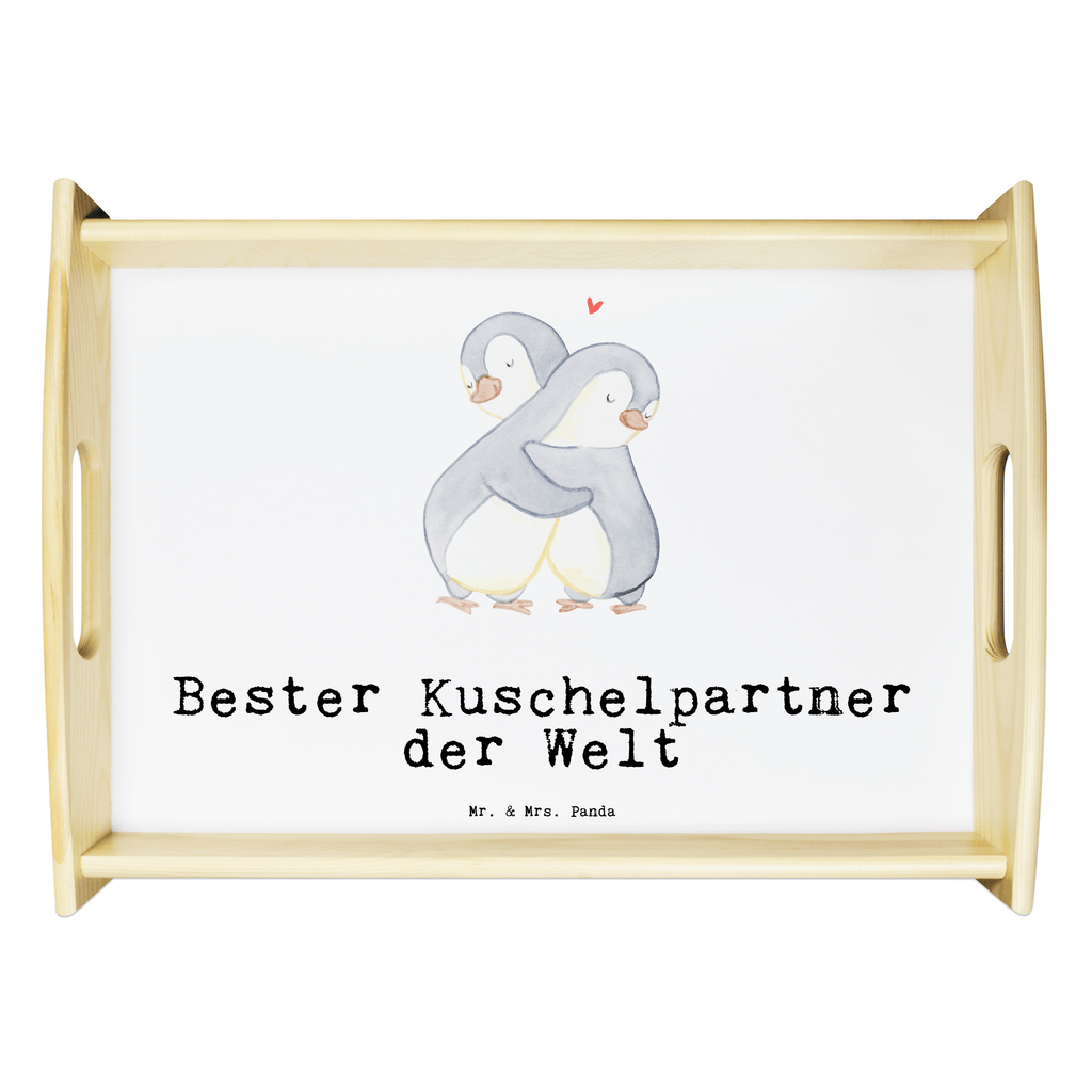 Serviertablett Pinguin Bester Kuschelpartner der Welt Serviertablett, Tablett, Holztablett, Küchentablett, Dekotablett, Frühstückstablett, für, Dankeschön, Geschenk, Schenken, Geburtstag, Geburtstagsgeschenk, Geschenkidee, Danke, Bedanken, Mitbringsel, Freude machen, Geschenktipp, Kuschelpartner, Lebenspartner, Ehepartner, Partner, Ehemann, Ehefrau, Kuscheln, Bett, Liebe, Freund, Freundin, Hochzeitstag, verliebt