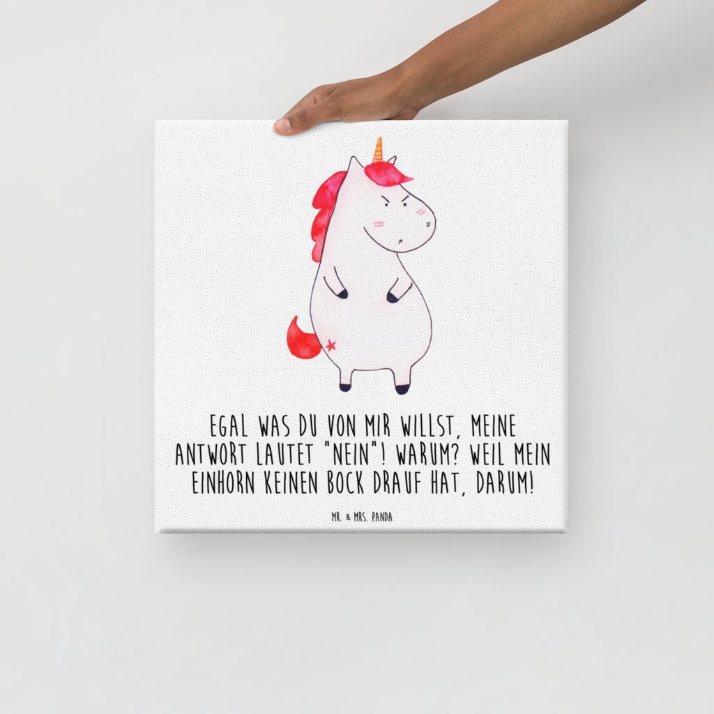 Leinwand Bild Einhorn wütend Leinwand, Bild, Kunstdruck, Wanddeko, Dekoration, Einhorn, Einhörner, Einhorn Deko, Pegasus, Unicorn, Realität, Ansage, lustlos, nein, Büro, Arbeit, wütend, dumme Fragen, lustig, Spaß, Geschenk