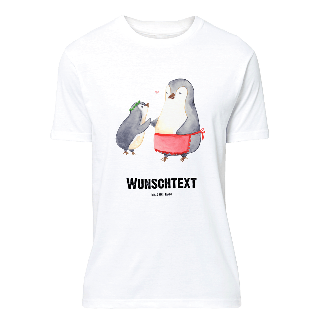 Personalisiertes T-Shirt Pinguin mit Kind T-Shirt Personalisiert, T-Shirt mit Namen, T-Shirt mit Aufruck, Männer, Frauen, Familie, Vatertag, Muttertag, Bruder, Schwester, Mama, Papa, Oma, Opa, Geschenk, Mami, Mutti, Mutter, Geburststag