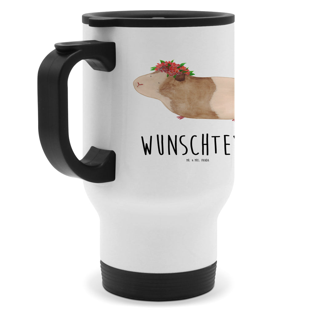 Personalisierter Thermobecher Meerschweinchen weise Personalisierter Thermobecher, Personalisierter To Go Becher, Personalisierte Thermotasse, Personalisierter Kaffeebecher, Personalisierter Isolierbecher, Thermobecher personalisieren, Thermobecher mit Namen, Thermobecher selbst gestalten, Wunschname, Spülmaschinenfest, Bedrucken, Isolierbecher mit Namen, Isolierbecher selbst gestalten, Thermotasse personalisieren, Thermotasse mit Namen, Tiermotive, Gute Laune, lustige Sprüche, Tiere, Meerschweinchen, Meerie, Meeries, Wunder, Blumenkind, Realität, Spruch, Weisheit, Motivation, Wunderland