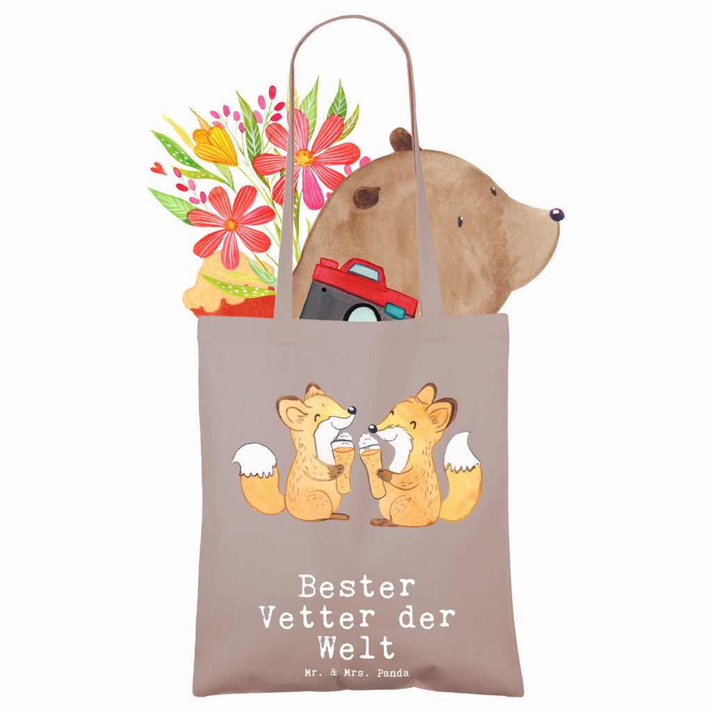 Tragetasche Fuchs Bester Vetter der Welt Beuteltasche, Beutel, Einkaufstasche, Jutebeutel, Stoffbeutel, Tasche, Shopper, Umhängetasche, Strandtasche, Schultertasche, Stofftasche, Tragetasche, Badetasche, Jutetasche, Einkaufstüte, Laptoptasche, für, Dankeschön, Geschenk, Schenken, Geburtstag, Geburtstagsgeschenk, Geschenkidee, Danke, Bedanken, Mitbringsel, Freude machen, Geschenktipp, Vetter, Cousin, Kousin, Sohn von Onkel, Sohn von Tante, Familie, Verwandtschaft, Cousine