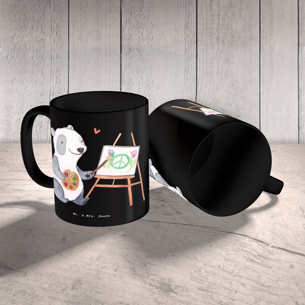 Tasse Künstler mit Herz Tasse, Kaffeetasse, Teetasse, Becher, Kaffeebecher, Teebecher, Keramiktasse, Porzellantasse, Büro Tasse, Geschenk Tasse, Tasse Sprüche, Tasse Motive, Kaffeetassen, Tasse bedrucken, Designer Tasse, Cappuccino Tassen, Schöne Teetassen, Beruf, Ausbildung, Jubiläum, Abschied, Rente, Kollege, Kollegin, Geschenk, Schenken, Arbeitskollege, Mitarbeiter, Firma, Danke, Dankeschön, Künstler, Maler, Kunstmaler, Galerie Eröffnung, Kunstschule