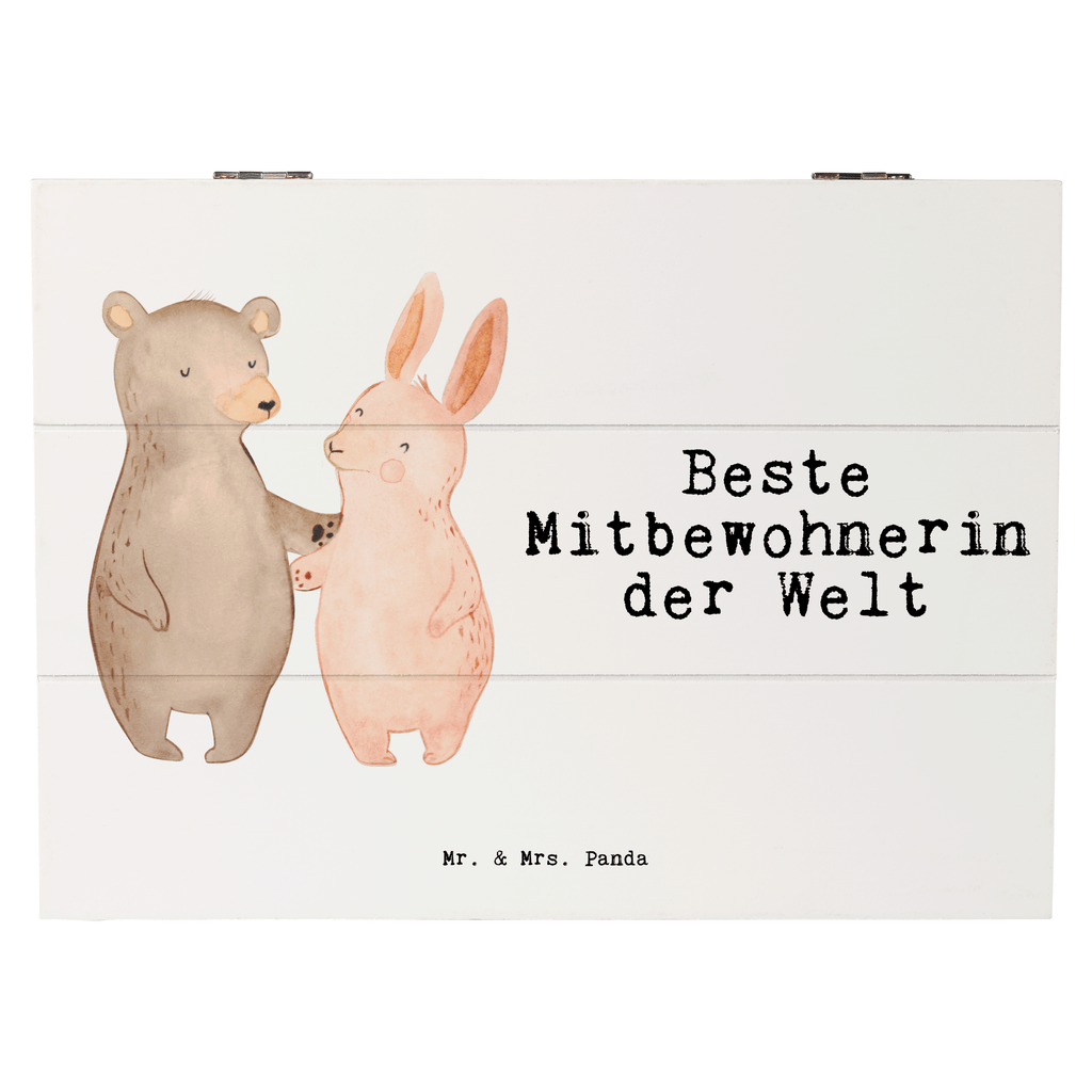 Holzkiste Hase Beste Mitbewohnerin der Welt Holzkiste, Kiste, Schatzkiste, Truhe, Schatulle, XXL, Erinnerungsbox, Erinnerungskiste, Dekokiste, Aufbewahrungsbox, Geschenkbox, Geschenkdose, für, Dankeschön, Geschenk, Schenken, Geburtstag, Geburtstagsgeschenk, Geschenkidee, Danke, Bedanken, Mitbringsel, Freude machen, Geschenktipp, Mitbewohnerin, WG, Zimmernachbarin, Wohngemeinschaft, WG-Bewohnerin, Zimmerkollegin, Zimmergenossin, Stubenkameradin