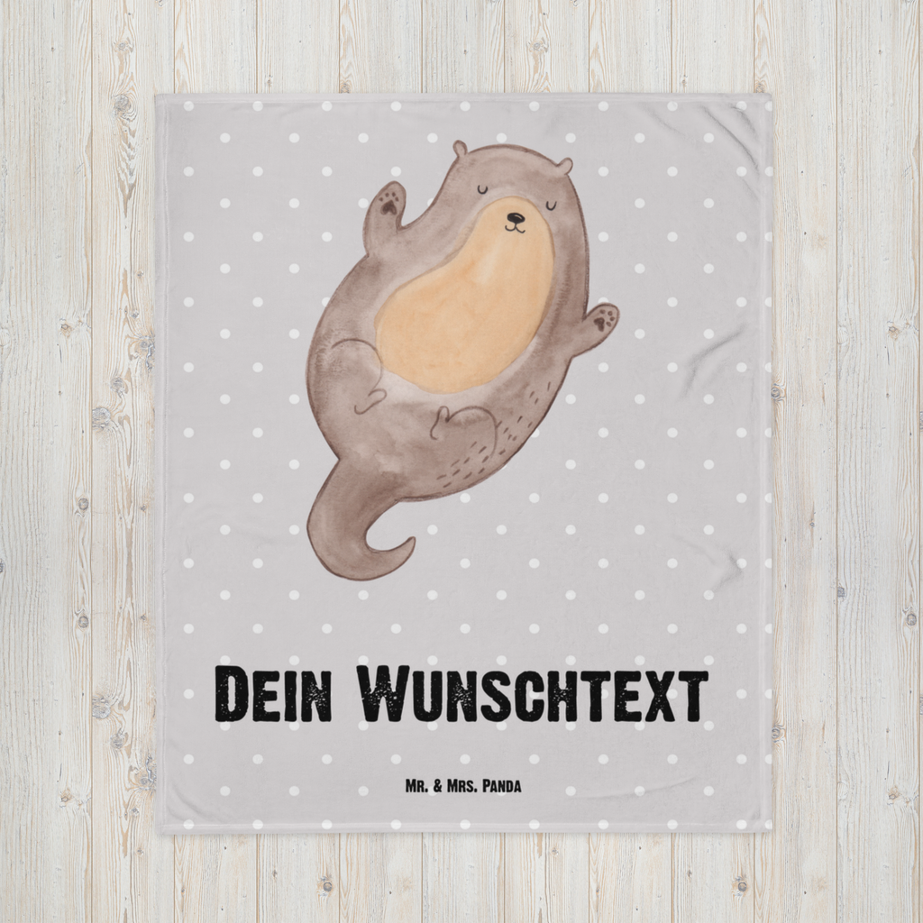 Babydecke mit Namen Otter Umarmen Babdyecke personalisiert, Babydecke mit Namen, Babydecke bedrucken, Babygeschenk personalisiet, Babygeschenk mit Namen, Krabbeldecke mit Namen, Krabbeldecke personalisiert, Otter, Fischotter, Seeotter, Otter Seeotter See Otter