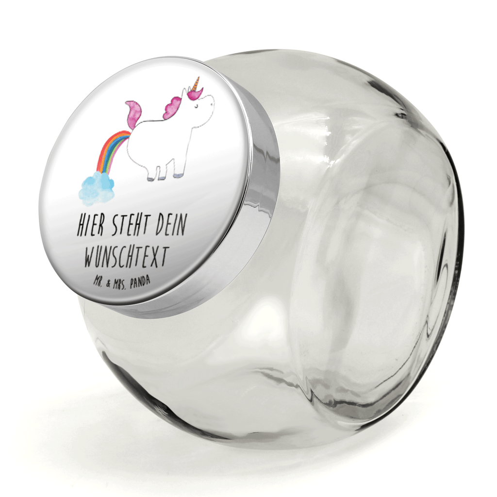 Personalisiertes Bonbonglas Einhorn Pupsend Vorratsdose, Vorratsbehälter, Süßigkeitenglas, Süßigkeitendose, Kaffeedose, Müslidose, Teedose, Keksbehälter, Keksedose, Glasdose, Glasbälter, Vorratsglas, Küchenbehälter, Aufbewahrungsdose, Aufbewahungsglas, Gewürzdose, Küchenorganizer, Snackdose, Einhorn, Einhörner, Einhorn Deko, Pegasus, Unicorn, Pups, Regenbogen, Glitzer, Einhornpower, Erwachsenwerden, Spaß, lustig, Freundin