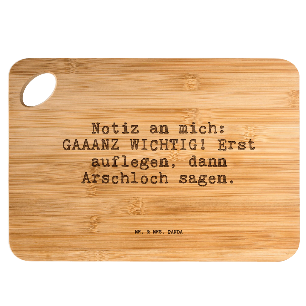 Bambus - Schneidebrett Notiz an mich: GAAANZ... Schneidebrett, Holzbrett, Küchenbrett, Frühstücksbrett, Hackbrett, Brett, Holzbrettchen, Servierbrett, Bretter, Holzbretter, Holz Bretter, Schneidebrett Holz, Holzbrett mit Gravur, Schneidbrett, Holzbrett Küche, Holzschneidebrett, Spruch, Sprüche, lustige Sprüche, Weisheiten, Zitate, Spruch Geschenke, Spruch Sprüche Weisheiten Zitate Lustig Weisheit Worte