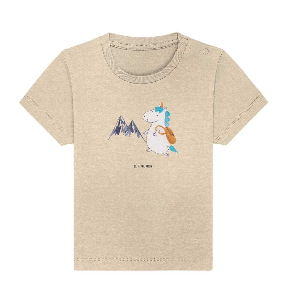 Organic Baby Shirt Einhorn Bergsteiger Baby T-Shirt, Jungen Baby T-Shirt, Mädchen Baby T-Shirt, Shirt, Einhorn, Einhörner, Einhorn Deko, Pegasus, Unicorn, Bergsteiger, Abenteuer, Berge, Abenteurer, Weltenbummler, Weltreise, Reisen, Urlaub, Entdecker