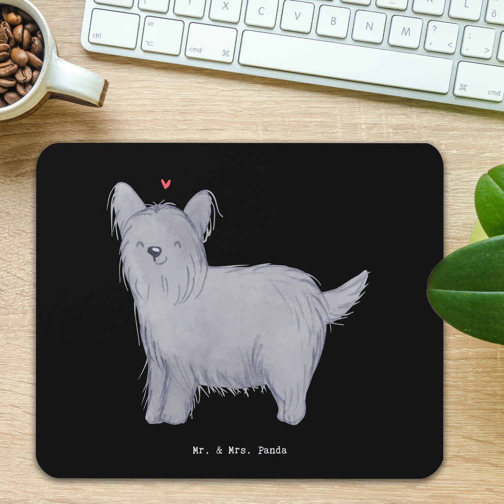 Mauspad Skye Terrier Lebensretter Mousepad, Computer zubehör, Büroausstattung, PC Zubehör, Arbeitszimmer, Mauspad, Einzigartiges Mauspad, Designer Mauspad, Mausunterlage, Mauspad Büro, Hund, Hunderasse, Rassehund, Hundebesitzer, Geschenk, Tierfreund, Schenken, Welpe, Skye Terrier, Terrier