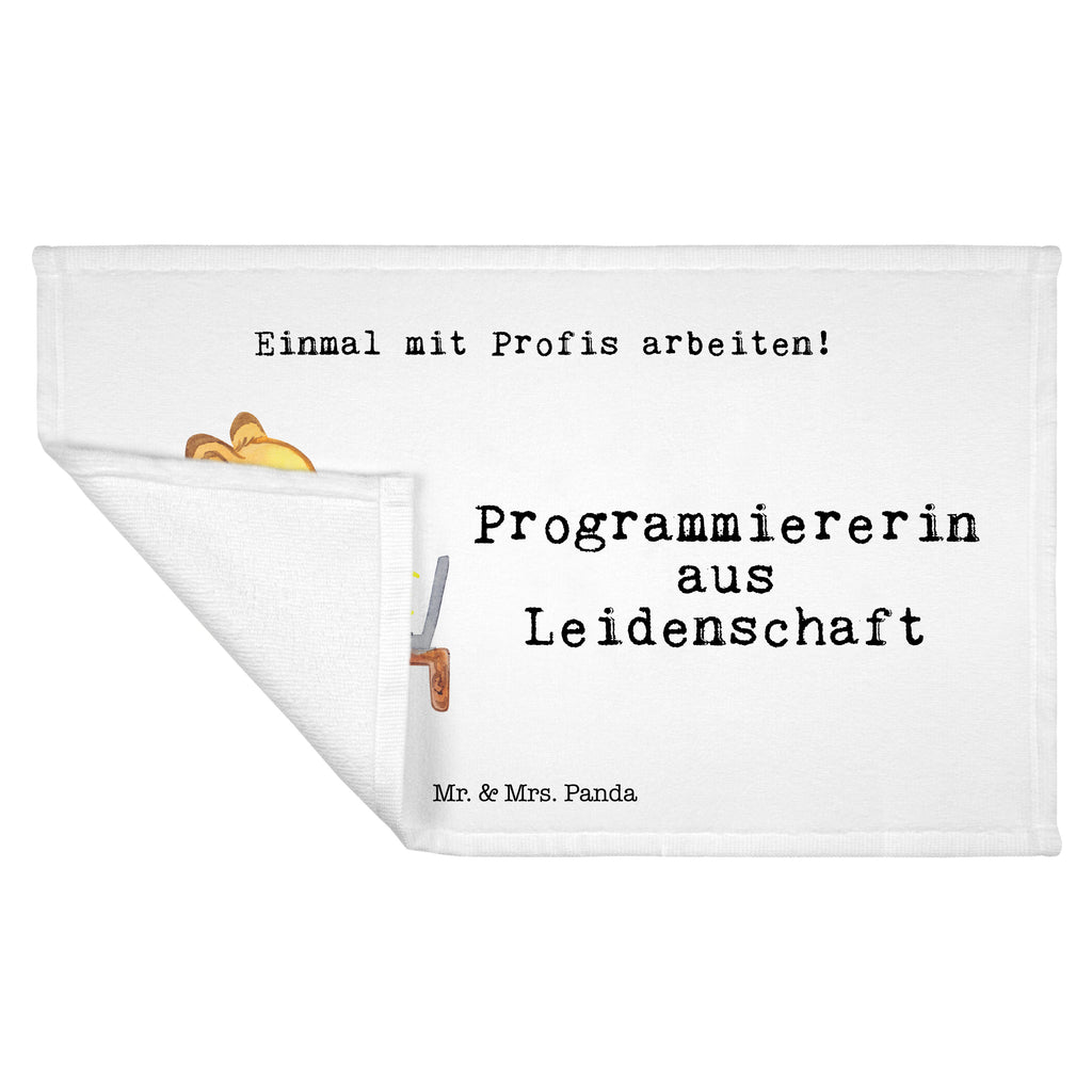 Handtuch Programmiererin aus Leidenschaft Gästetuch, Reisehandtuch, Sport Handtuch, Frottier, Kinder Handtuch, Beruf, Ausbildung, Jubiläum, Abschied, Rente, Kollege, Kollegin, Geschenk, Schenken, Arbeitskollege, Mitarbeiter, Firma, Danke, Dankeschön, Programmiererin, Softwareingenieurin, Softwarentwicklerin, Computerfreak, Datenverarbeiterin, Computerfachfrau, IT-Spezialistin, Nerd