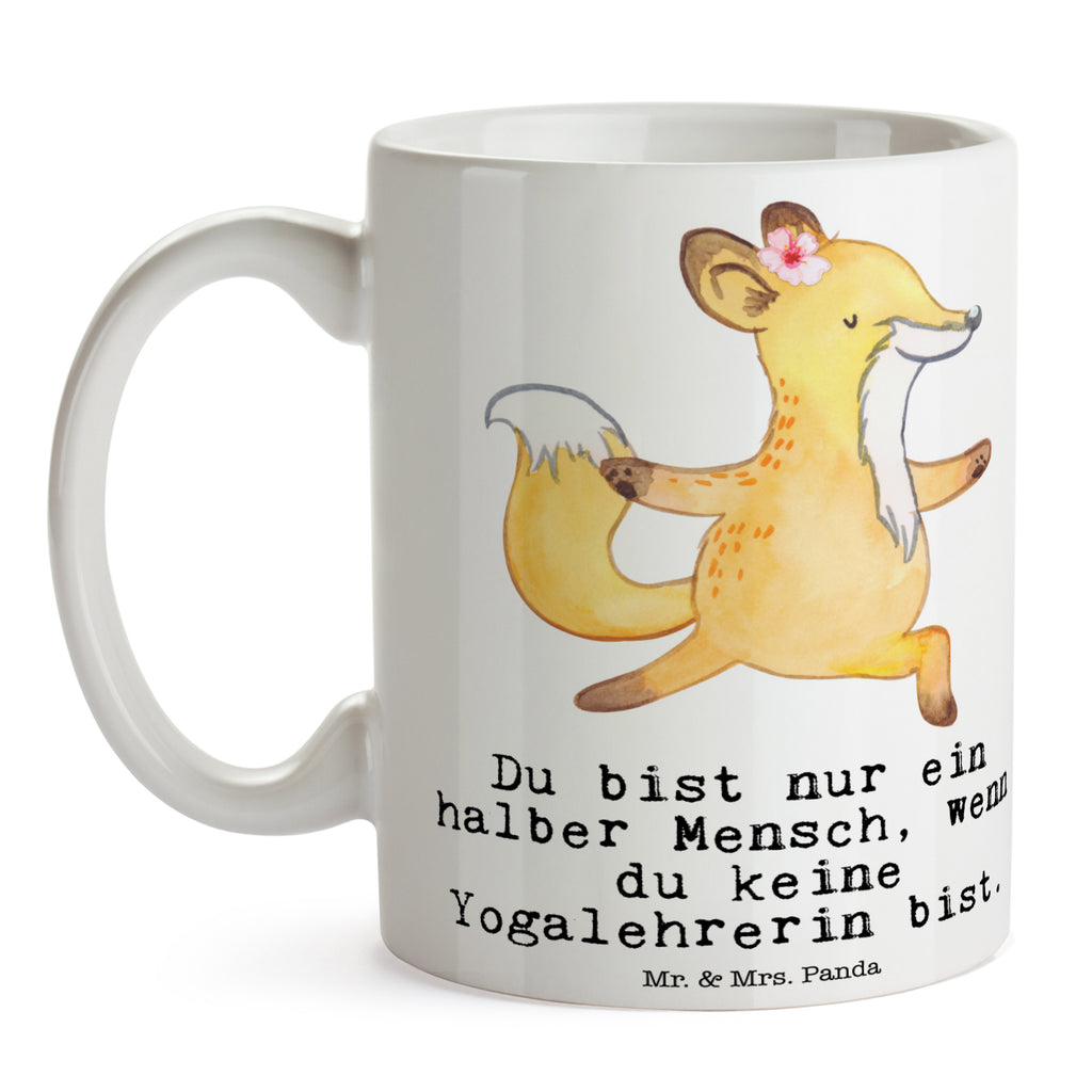 Tasse Yogalehrerin mit Herz Tasse, Kaffeetasse, Teetasse, Becher, Kaffeebecher, Teebecher, Keramiktasse, Porzellantasse, Büro Tasse, Geschenk Tasse, Tasse Sprüche, Tasse Motive, Kaffeetassen, Tasse bedrucken, Designer Tasse, Cappuccino Tassen, Schöne Teetassen, Beruf, Ausbildung, Jubiläum, Abschied, Rente, Kollege, Kollegin, Geschenk, Schenken, Arbeitskollege, Mitarbeiter, Firma, Danke, Dankeschön