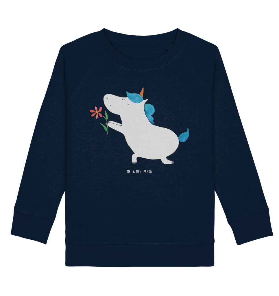 Organic Kinder Pullover Einhorn Blume Kinder Pullover, Kinder Sweatshirt, Jungen, Mädchen, Einhorn, Einhörner, Einhorn Deko, Pegasus, Unicorn, Liebe, Liebesbeweis, Antrag, Heiratsantrag, Verlobung, Ehepaar, Pärchen, Partner, Freund, Freundin, Ehe, heiraten