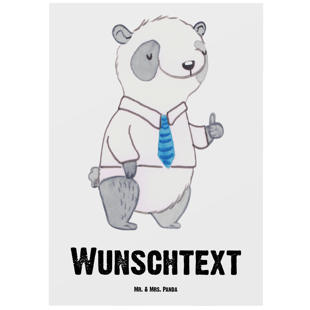 Personalisierte Postkarte Panda Bester Vorgesetzter der Welt Postkarte mit Namen, Postkarte bedrucken, Postkarte mit Wunschtext, Postkarte personalisierbar, Geschenkkarte mit Namen, Grußkarte mit Namen, Karte mit Namen, Einladung mit Namen, Ansichtskarte mit Namen, Geschenkkarte mit Wunschtext, Grußkarte mit Wunschtext, Karte mit Wunschtext, Einladung mit Wunschtext, Ansichtskarte mit Wunschtext, für, Dankeschön, Geschenk, Schenken, Geburtstag, Geburtstagsgeschenk, Geschenkidee, Danke, Bedanken, Mitbringsel, Freude machen, Geschenktipp, Chef, Boss, Abschiedsgeschenk, Abteilungsleiter, Kollege, Vorgesetzter, Vorgesetzte, Arbeit, Leiter, Arbeitgeber, Führungskraft