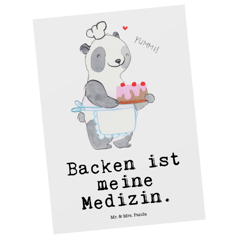 Postkarte Panda Backen Postkarte, Karte, Geschenkkarte, Grußkarte, Einladung, Ansichtskarte, Geburtstagskarte, Einladungskarte, Dankeskarte, Ansichtskarten, Einladung Geburtstag, Einladungskarten Geburtstag, Geschenk, Sport, Sportart, Hobby, Schenken, Danke, Dankeschön, Auszeichnung, Gewinn, Sportler, backen, Hobbybäcker, Kuchen backen