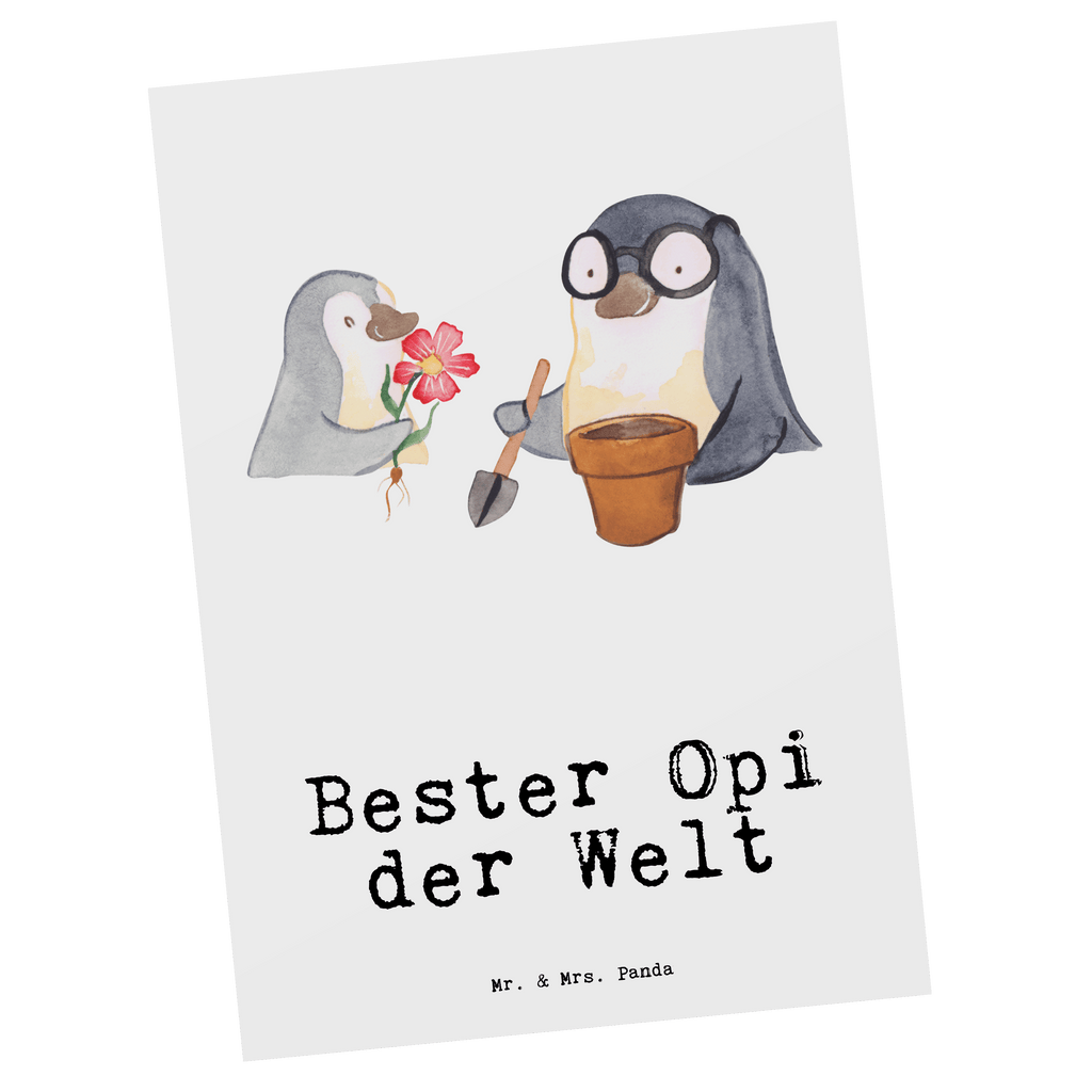 Postkarte Pinguin Bester Opi der Welt Postkarte, Karte, Geschenkkarte, Grußkarte, Einladung, Ansichtskarte, Geburtstagskarte, Einladungskarte, Dankeskarte, Ansichtskarten, Einladung Geburtstag, Einladungskarten Geburtstag, für, Dankeschön, Geschenk, Schenken, Geburtstag, Geburtstagsgeschenk, Geschenkidee, Danke, Bedanken, Mitbringsel, Freude machen, Geschenktipp, Großvater, Grossvater, Opa, Opi. Großpapa, Großeltern, Nichte, Neffe, Kleinigkeit, Oppa, Oppi, Bester