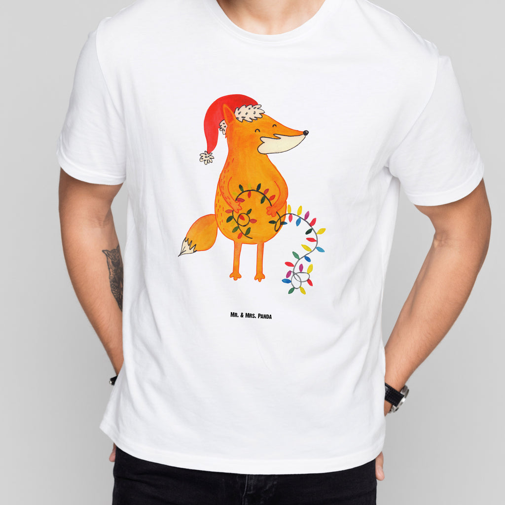 T-Shirt Standard Fuchs Weihnachten T-Shirt, Shirt, Tshirt, Lustiges T-Shirt, T-Shirt mit Spruch, Party, Junggesellenabschied, Jubiläum, Geburstag, Herrn, Damen, Männer, Frauen, Schlafshirt, Nachthemd, Sprüche, Winter, Weihnachten, Weihnachtsdeko, Nikolaus, Advent, Heiligabend, Wintermotiv, Fuchs, Füchse, Spruch schön, Geschenk Weihnachten, Weihnachtsmann, Weihnachtszeit