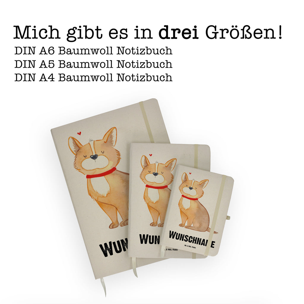 DIN A4 Personalisiertes Notizbuch Hundeglück Personalisiertes Notizbuch, Notizbuch mit Namen, Notizbuch bedrucken, Personalisierung, Namensbuch, Namen, Hund, Hundemotiv, Haustier, Hunderasse, Tierliebhaber, Hundebesitzer, Sprüche, Corgie, Hundeliebe, Spruch, Hundemama, Liebe