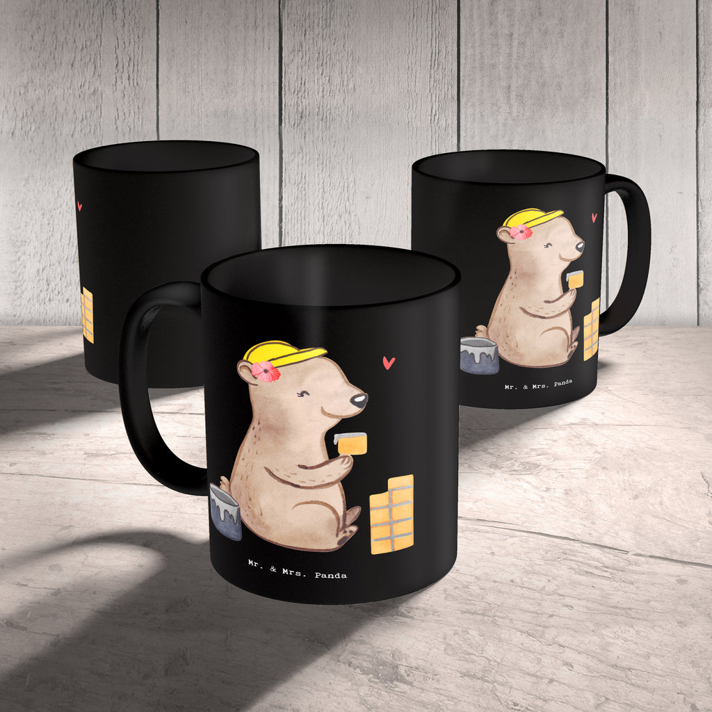 Tasse Maurerin mit Herz Tasse, Kaffeetasse, Teetasse, Becher, Kaffeebecher, Teebecher, Keramiktasse, Porzellantasse, Büro Tasse, Geschenk Tasse, Tasse Sprüche, Tasse Motive, Kaffeetassen, Tasse bedrucken, Designer Tasse, Cappuccino Tassen, Schöne Teetassen, Beruf, Ausbildung, Jubiläum, Abschied, Rente, Kollege, Kollegin, Geschenk, Schenken, Arbeitskollege, Mitarbeiter, Firma, Danke, Dankeschön, Maurerin, Maurermeisterin, Gesellenprüfung, Handwerkerin, Maurerbetrieb