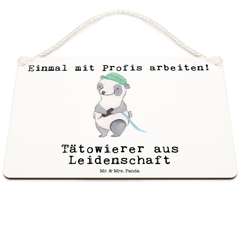 Deko Schild Tätowierer aus Leidenschaft Dekoschild, Deko Schild, Schild, Tür Schild, Türschild, Holzschild, Wandschild, Wanddeko, Beruf, Ausbildung, Jubiläum, Abschied, Rente, Kollege, Kollegin, Geschenk, Schenken, Arbeitskollege, Mitarbeiter, Firma, Danke, Dankeschön