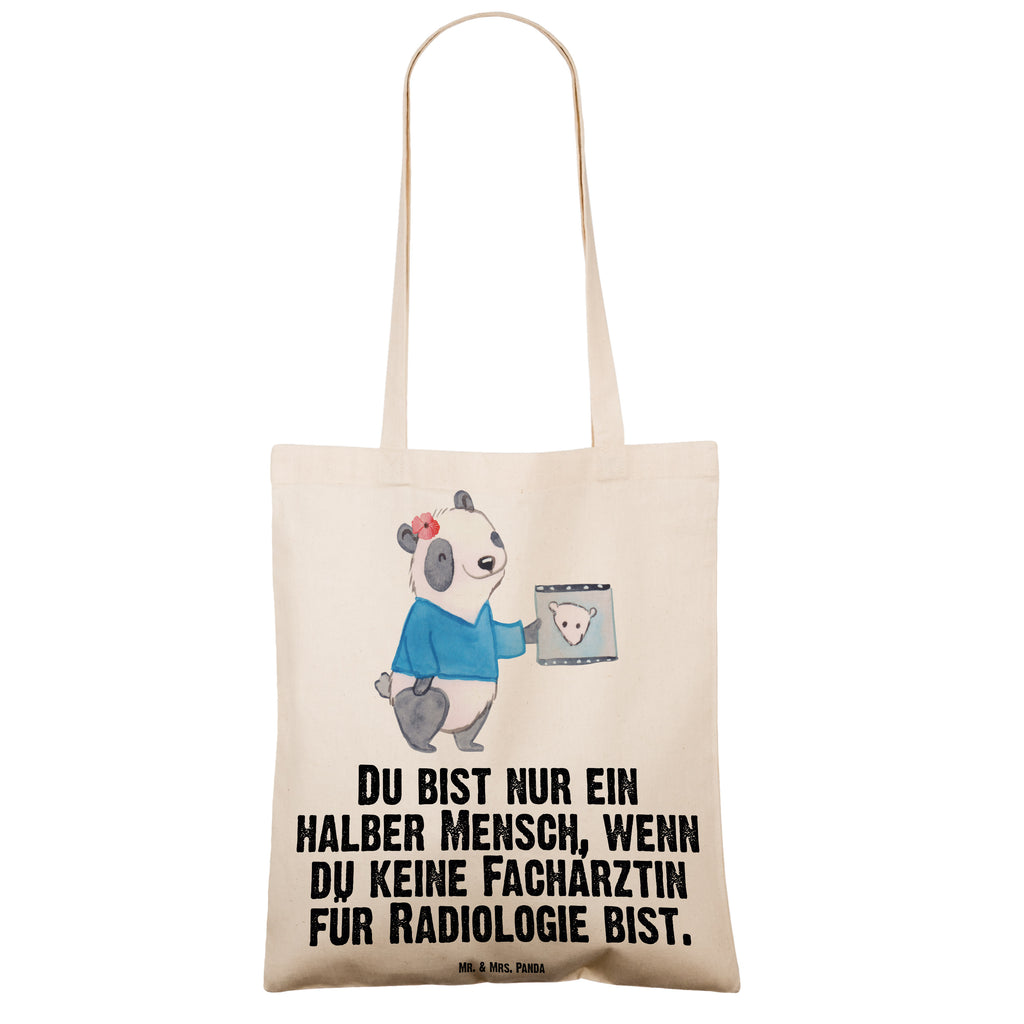 Tragetasche Fachärztin für Radiologie mit Herz Beuteltasche, Beutel, Einkaufstasche, Jutebeutel, Stoffbeutel, Tasche, Shopper, Umhängetasche, Strandtasche, Schultertasche, Stofftasche, Tragetasche, Badetasche, Jutetasche, Einkaufstüte, Laptoptasche, Beruf, Ausbildung, Jubiläum, Abschied, Rente, Kollege, Kollegin, Geschenk, Schenken, Arbeitskollege, Mitarbeiter, Firma, Danke, Dankeschön