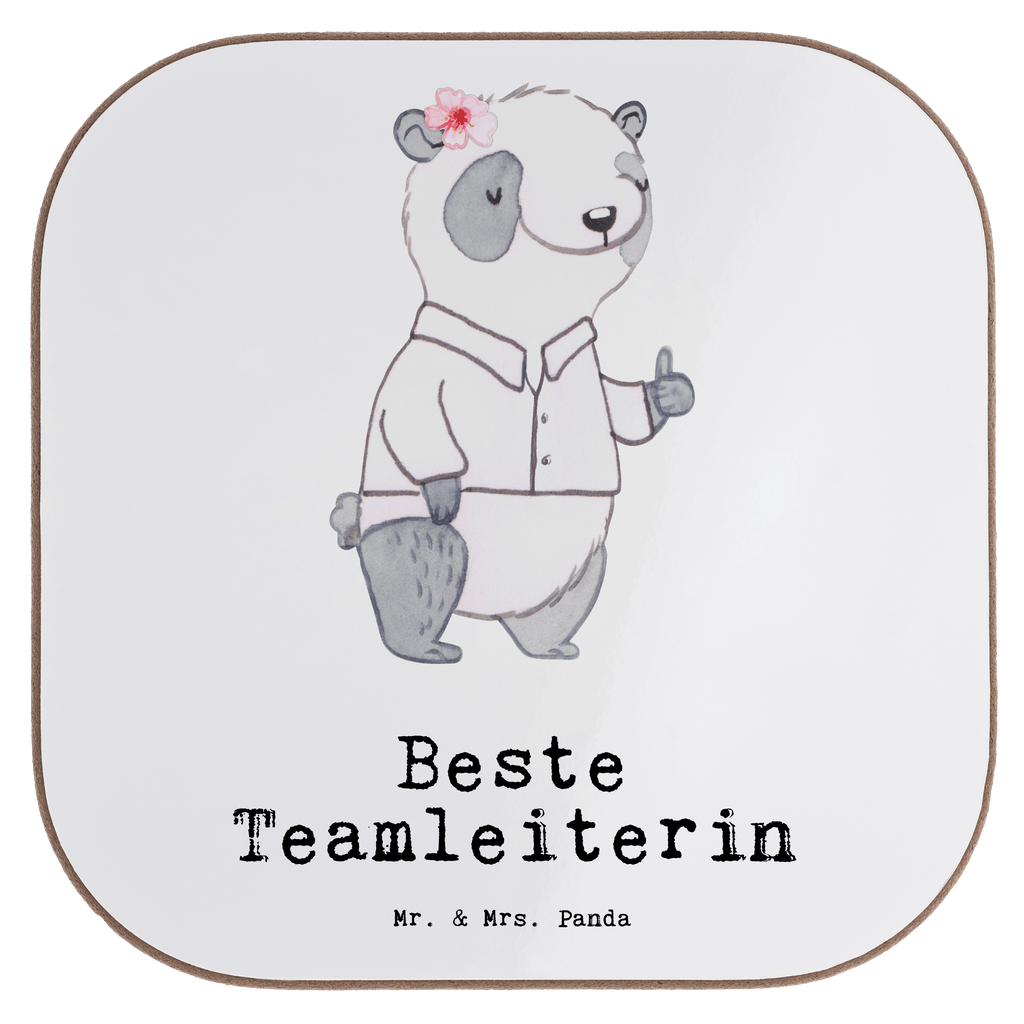 Quadratische Untersetzer Panda Beste Teamleiterin Untersetzer, Bierdeckel, Glasuntersetzer, Untersetzer Gläser, Getränkeuntersetzer, Untersetzer aus Holz, Untersetzer für Gläser, Korkuntersetzer, Untersetzer Holz, Holzuntersetzer, Tassen Untersetzer, Untersetzer Design, für, Dankeschön, Geschenk, Schenken, Geburtstag, Geburtstagsgeschenk, Geschenkidee, Danke, Bedanken, Mitbringsel, Freude machen, Geschenktipp, Teamleiterin, Seminarleiterin, Gruppenleiterin, Leiterin, Kollegin, Chefin, Vorgesetzte, Abschied, Abschiedsgeschenk, Ruhestand