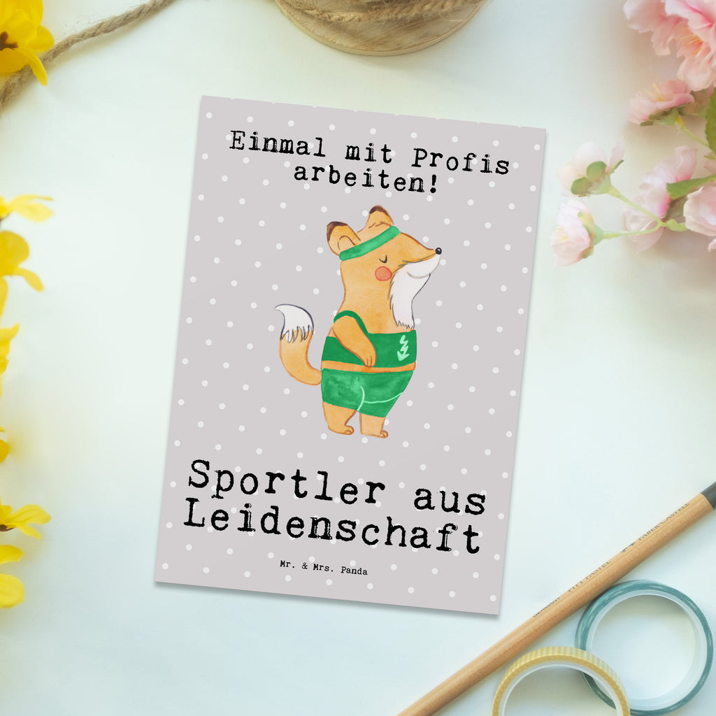 Postkarte Sportler aus Leidenschaft Postkarte, Karte, Geschenkkarte, Grußkarte, Einladung, Ansichtskarte, Geburtstagskarte, Einladungskarte, Dankeskarte, Ansichtskarten, Einladung Geburtstag, Einladungskarten Geburtstag, Beruf, Ausbildung, Jubiläum, Abschied, Rente, Kollege, Kollegin, Geschenk, Schenken, Arbeitskollege, Mitarbeiter, Firma, Danke, Dankeschön