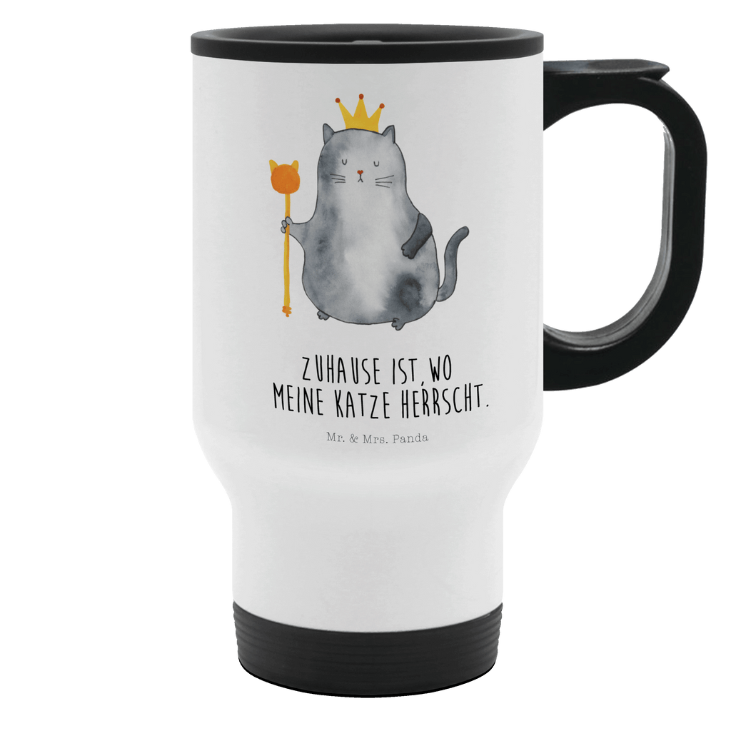 Thermobecher Katzen Koenig Thermobecher, To Go Becher, Thermotasse, Kaffeebecher, Isolierbecher, Thermobecher To Go, Warmhaltetasse, Edelstahlbecher, Reisebecher, Tasse mit Deckel, Thermobecher für 400 ml, Kaffeetasse zum Mitnehmen, Tasse zum Mitnehmen, Spülmaschinenfest, Katze, Katzenmotiv, Katzenfan, Katzendeko, Katzenfreund, Katzenliebhaber, Katzenprodukte, Katzenartikel, Katzenaccessoires, Katzensouvenirs, Katzenliebhaberprodukte, Katzenmotive, Katzen, Kater, Mietze, Cat, Cats, Katzenhalter, Katzenbesitzerin, Haustier, König, Königin, Queen, Familie, Mietzhaus, Wohnung, erste eigenen Wohnung, Umzug, Einzug