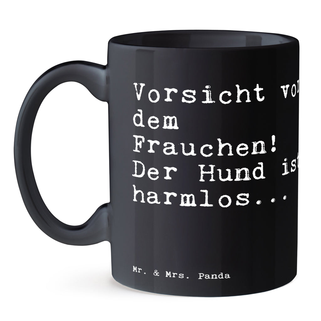 Tasse Sprüche und Zitate Vorsicht vor dem Frauchen! Der Hund ist harmlos... Tasse, Kaffeetasse, Teetasse, Becher, Kaffeebecher, Teebecher, Keramiktasse, Porzellantasse, Büro Tasse, Geschenk Tasse, Tasse Sprüche, Tasse Motive, Kaffeetassen, Tasse bedrucken, Designer Tasse, Cappuccino Tassen, Schöne Teetassen, Spruch, Sprüche, lustige Sprüche, Weisheiten, Zitate, Spruch Geschenke, Spruch Sprüche Weisheiten Zitate Lustig Weisheit Worte