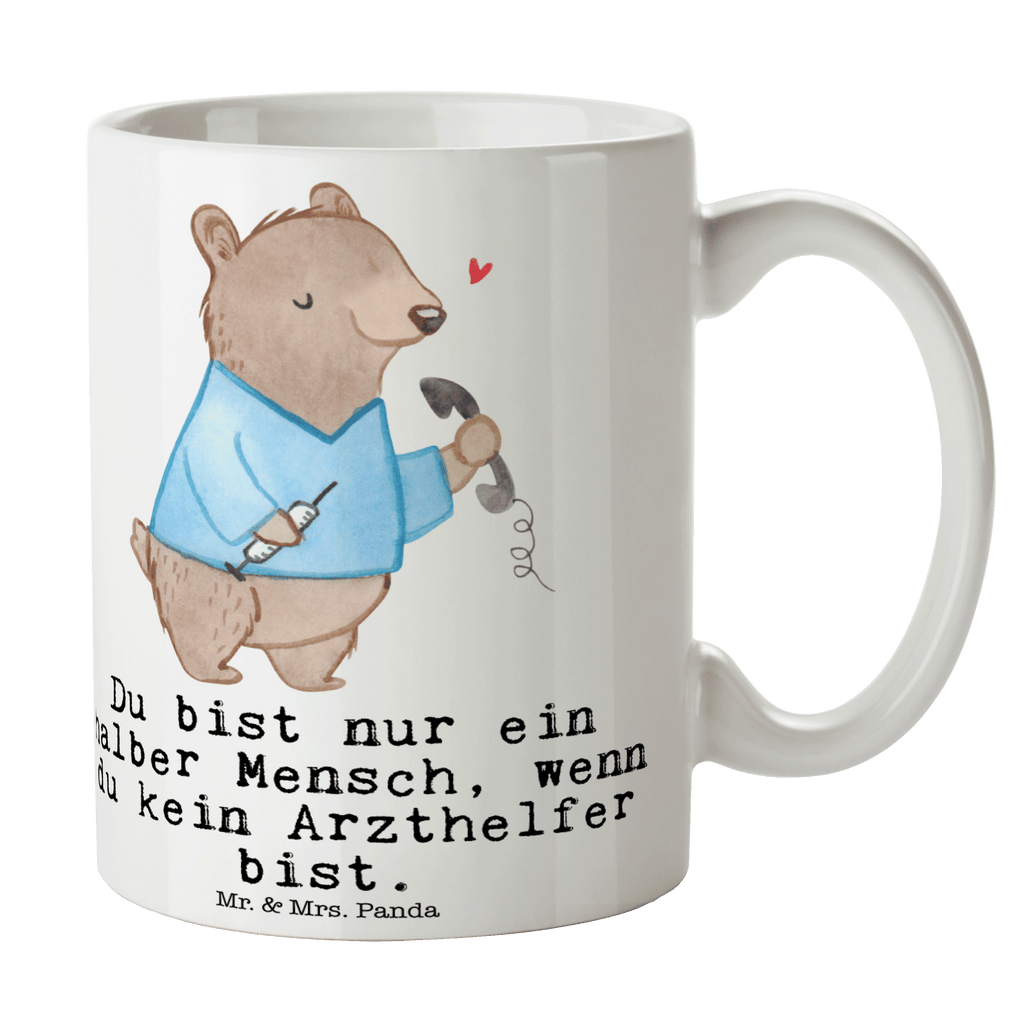 Tasse Arzthelfer mit Herz Tasse, Kaffeetasse, Teetasse, Becher, Kaffeebecher, Teebecher, Keramiktasse, Porzellantasse, Büro Tasse, Geschenk Tasse, Tasse Sprüche, Tasse Motive, Kaffeetassen, Tasse bedrucken, Designer Tasse, Cappuccino Tassen, Schöne Teetassen, Beruf, Ausbildung, Jubiläum, Abschied, Rente, Kollege, Kollegin, Geschenk, Schenken, Arbeitskollege, Mitarbeiter, Firma, Danke, Dankeschön, Arzthelfer, Medizinischer Fachangestellter