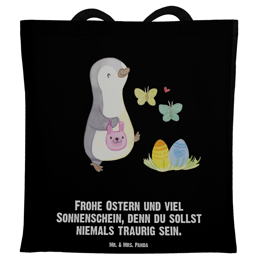 Tragetasche Pinguin Eiersuche Beuteltasche, Beutel, Einkaufstasche, Jutebeutel, Stoffbeutel, Ostern, Osterhase, Ostergeschenke, Osternest, Osterdeko, Geschenke zu Ostern, Ostern Geschenk, Ostergeschenke Kinder, Ostern Kinder