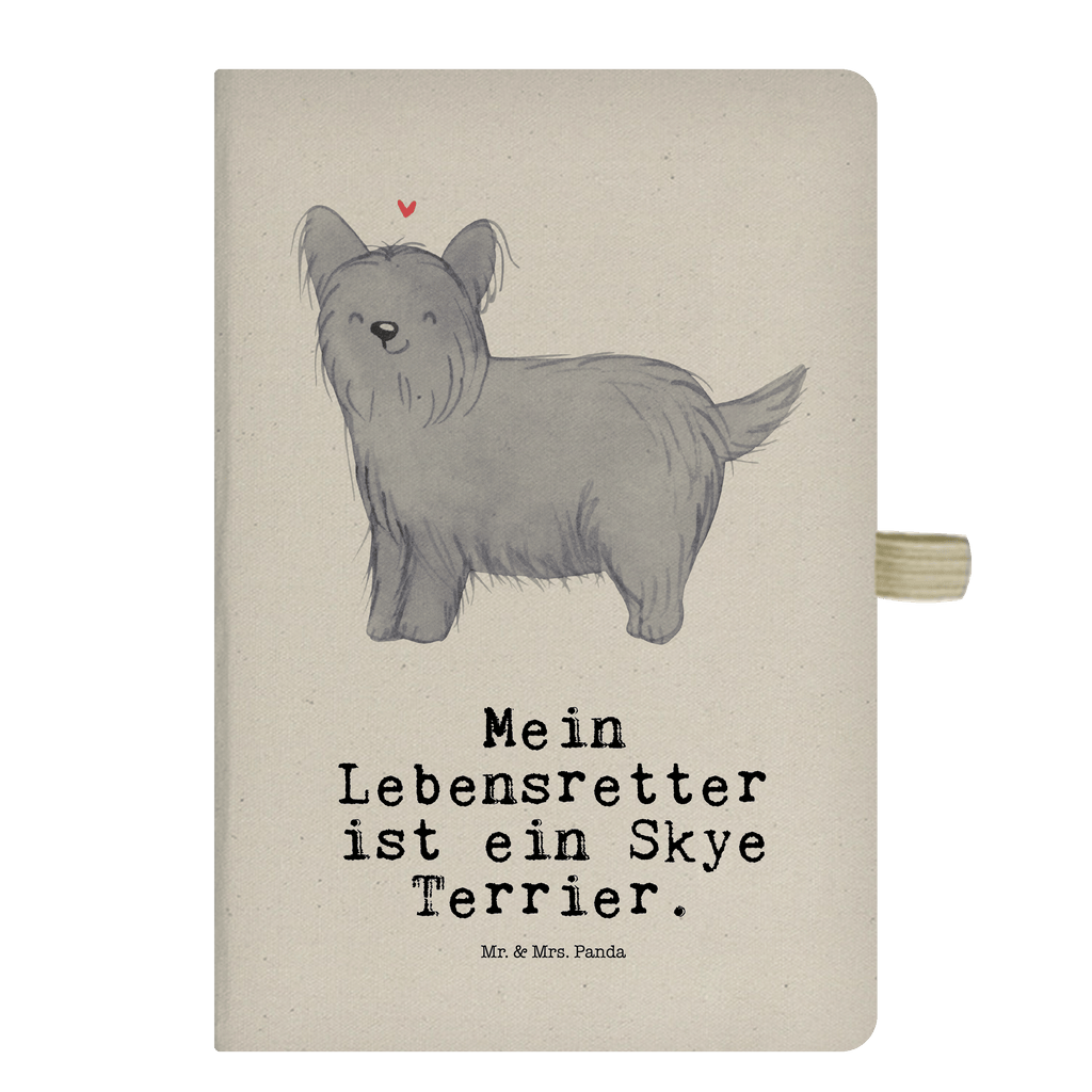 Baumwoll Notizbuch Skye Terrier Lebensretter Notizen, Eintragebuch, Tagebuch, Notizblock, Adressbuch, Journal, Kladde, Skizzenbuch, Notizheft, Schreibbuch, Schreibheft, Hund, Hunderasse, Rassehund, Hundebesitzer, Geschenk, Tierfreund, Schenken, Welpe, Skye Terrier, Terrier