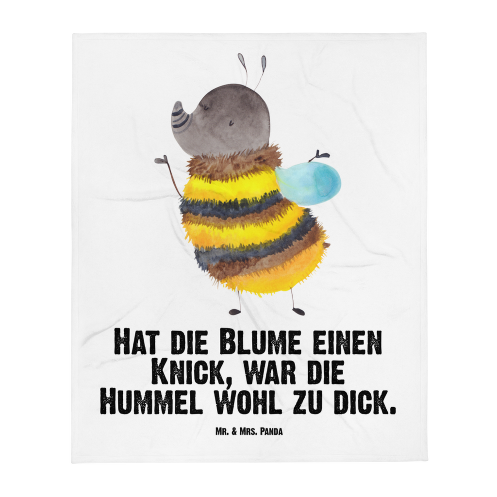 Babydecke Hummel flauschig Babydecke, Babygeschenk, Geschenk Geburt, Babyecke Kuscheldecke, Krabbeldecke, Tiermotive, Gute Laune, lustige Sprüche, Tiere, Hummel, Flauschig, Biene, Blume, Natur