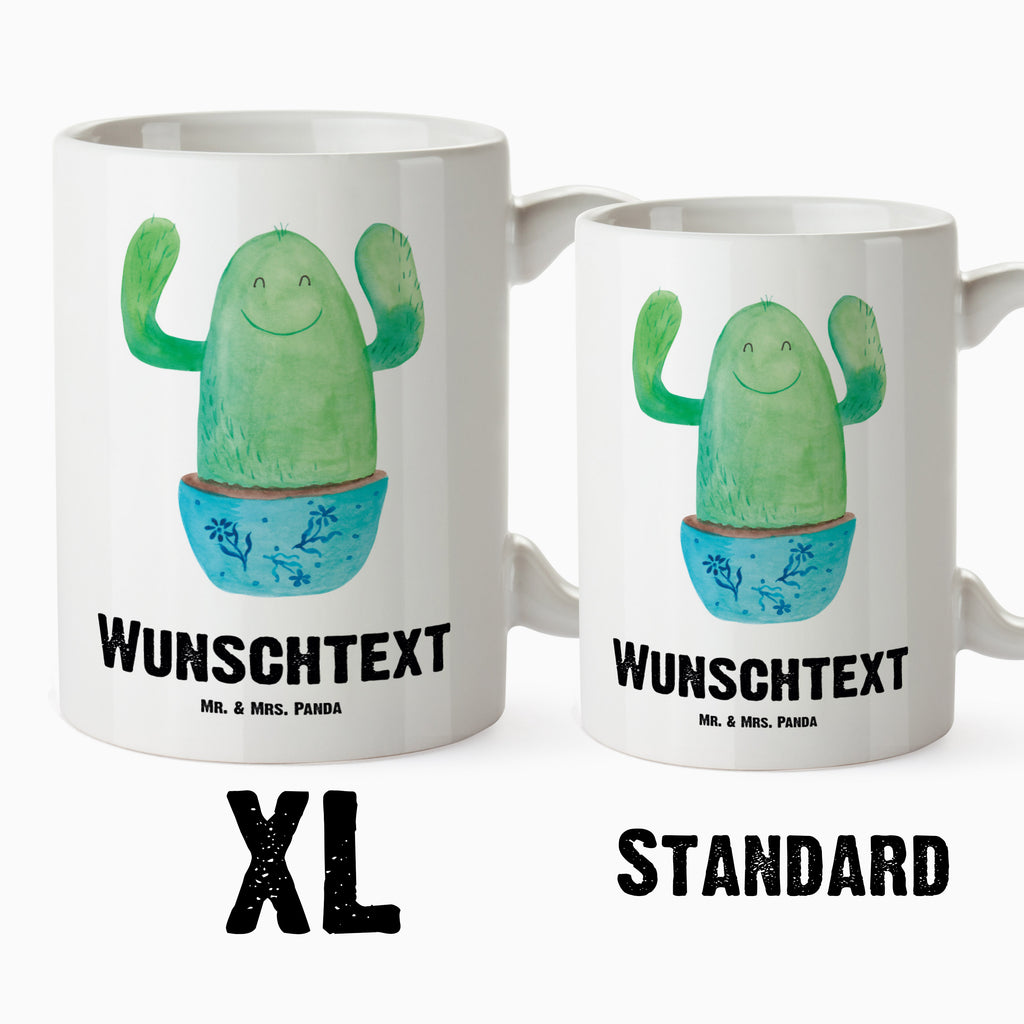 Personalisierte XL Tasse Kaktus Happy Personalisierte XL Tasse, Personalisierte Große Tasse, Personalisierte Grosse Kaffeetasse, PErsonalisierter XL Becher, XL Teetasse mit Namen, XL Becher mit Namen, spülmaschinenfest, Jumbo Tasse, Groß, Personalisiert, XL Tasse mit Namen, XL Namenstasse, Jumbo Namenstasse, Kaktus, Kakteen, Motivation, Spruch, lustig, Kindersicherung, Neustart, Büro, Büroalltag, Kollege, Kollegin, Freundin, Mutter, Familie, Ausbildung