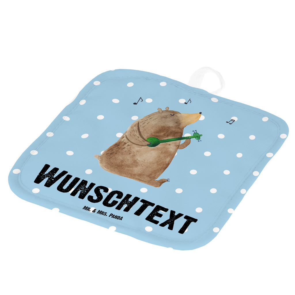 Personalisierte Topflappen Bär Lied Topflappen personalisiert, Personalisierte Topfuntersetzer, Personalisierter Ofenhandschuh, Topflappen Set personalisiert, Topflappen mit Namen, Namensaufdruck, Bär, Teddy, Teddybär, Bärchen, Bear, Liebeslied, Lied, Song, Valentinstag, Valentine, Geschenk, Partner, Liebe, Freundin, Frau, Herz, Spruch