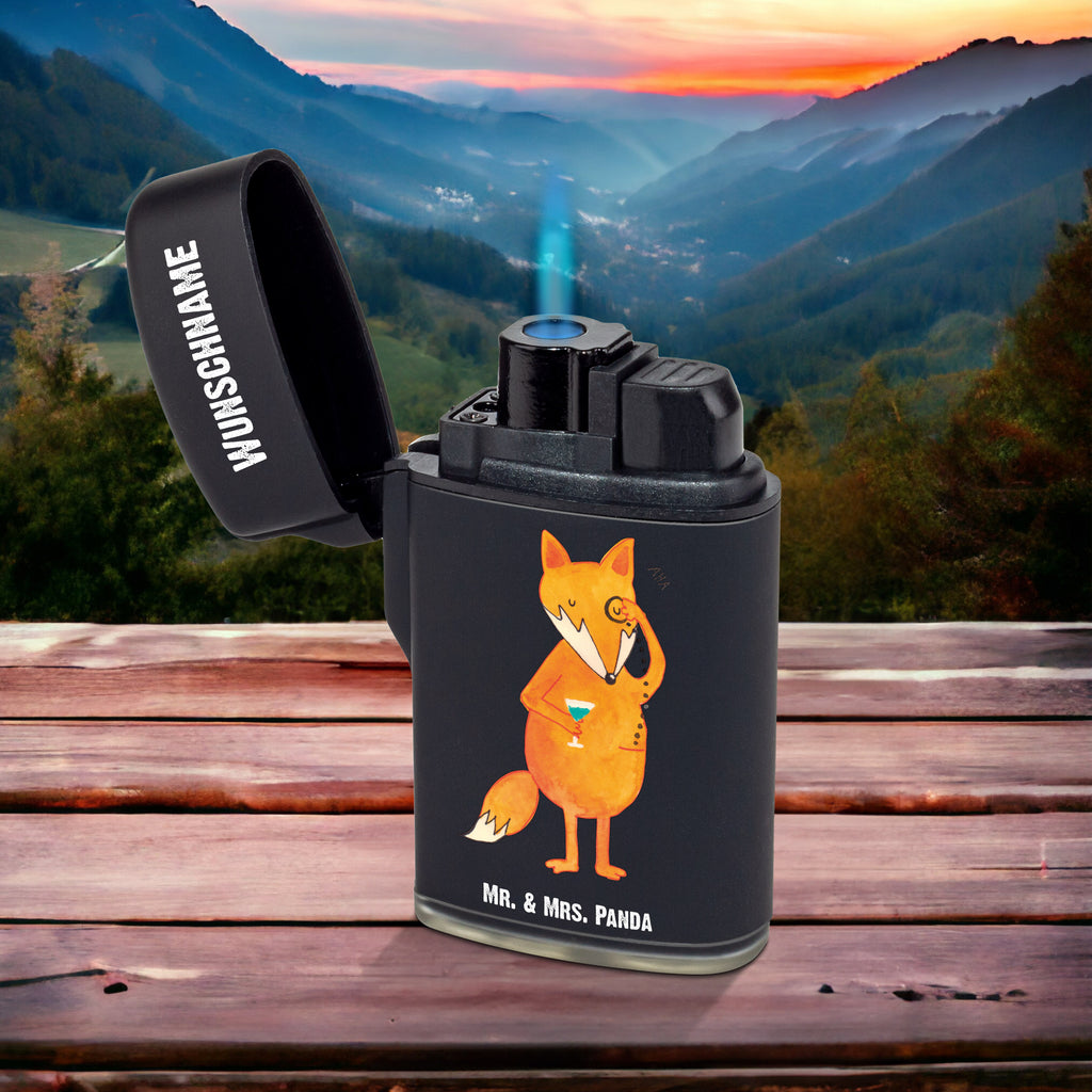 Personalisiertes Feuerzeug Fuchs Lord Personalisiertes Feuerzeug, Personalisiertes Gas-Feuerzeug, Personalisiertes Sturmfeuerzeug, Fuchs, Füchse, tröstende Worte, Spruch lustig, Liebeskummer Geschenk, Motivation Spruch, Problemlösung