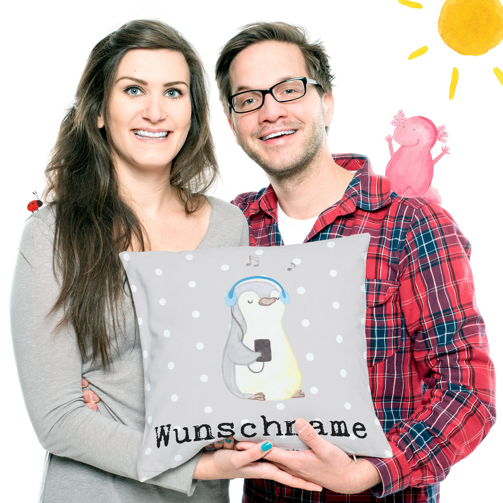 Personalisiertes Kissen Pinguin Bester Neffe der Welt Kissen, personalisiert, Name, Wunschname, bedrucken, Kopfkissen, für, Dankeschön, Geschenk, Schenken, Geburtstag, Geburtstagsgeschenk, Geschenkidee, Danke, Bedanken, Mitbringsel, Freude machen, Geschenktipp, Neffe, Onkel, Tante, Patentante, Patentonkel, Patenkind, Taufe, Sohn der Schwester, Sohn des Bruders, Bester