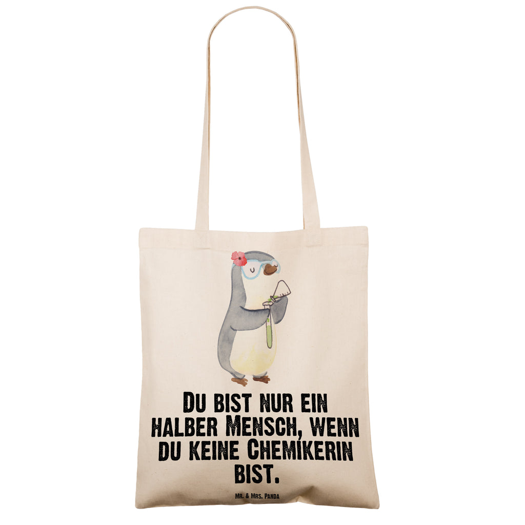 Tragetasche Chemikerin mit Herz Beuteltasche, Beutel, Einkaufstasche, Jutebeutel, Stoffbeutel, Tasche, Shopper, Umhängetasche, Strandtasche, Schultertasche, Stofftasche, Tragetasche, Badetasche, Jutetasche, Einkaufstüte, Laptoptasche, Beruf, Ausbildung, Jubiläum, Abschied, Rente, Kollege, Kollegin, Geschenk, Schenken, Arbeitskollege, Mitarbeiter, Firma, Danke, Dankeschön, Chemikerin, Chemielaborantin, Naturwissenschaftlerin, Labor, Studium, Forschung, Wissenschaftlerin