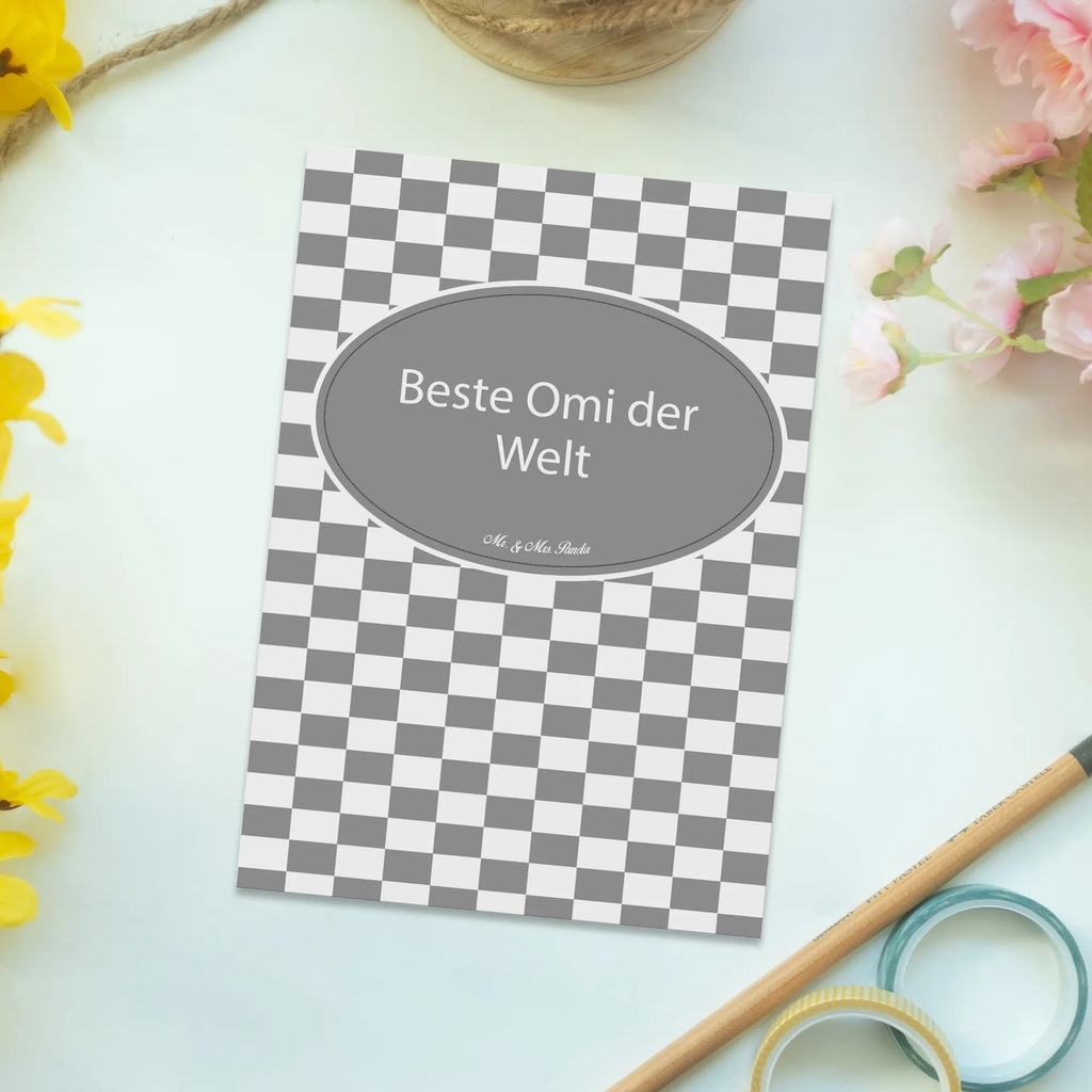 Postkarte Win Omi Postkarte, Karte, Geschenkkarte, Grußkarte, Einladung, Ansichtskarte, Geburtstagskarte, Einladungskarte, Dankeskarte, Ansichtskarten, Einladung Geburtstag, Einladungskarten Geburtstag, Gewinner Ziel