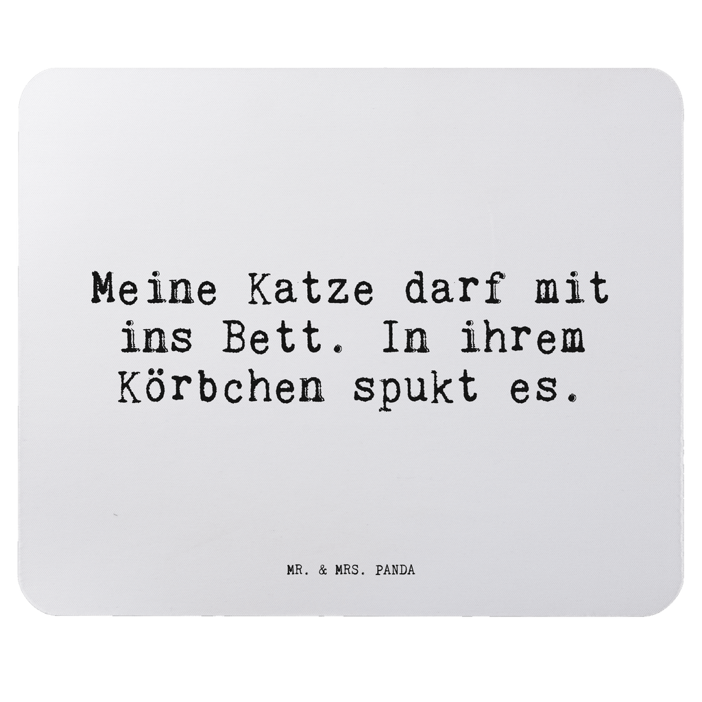 Mauspad Sprüche und Zitate Meine Katze darf mit ins Bett. In ihrem Körbchen spukt es. Mousepad, Computer zubehör, Büroausstattung, PC Zubehör, Arbeitszimmer, Mauspad, Einzigartiges Mauspad, Designer Mauspad, Mausunterlage, Mauspad Büro, Spruch, Sprüche, lustige Sprüche, Weisheiten, Zitate, Spruch Geschenke, Spruch Sprüche Weisheiten Zitate Lustig Weisheit Worte