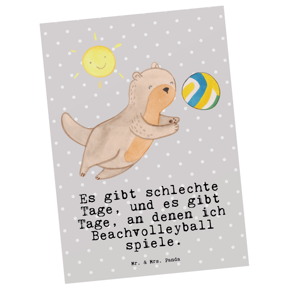 Postkarte Otter Beachvolleyball Tage Postkarte, Karte, Geschenkkarte, Grußkarte, Einladung, Ansichtskarte, Geburtstagskarte, Einladungskarte, Dankeskarte, Ansichtskarten, Einladung Geburtstag, Einladungskarten Geburtstag, Geschenk, Sport, Sportart, Hobby, Schenken, Danke, Dankeschön, Auszeichnung, Gewinn, Sportler, Beachvolleyball, Volleyball, Ballsport, Volleyballturnier