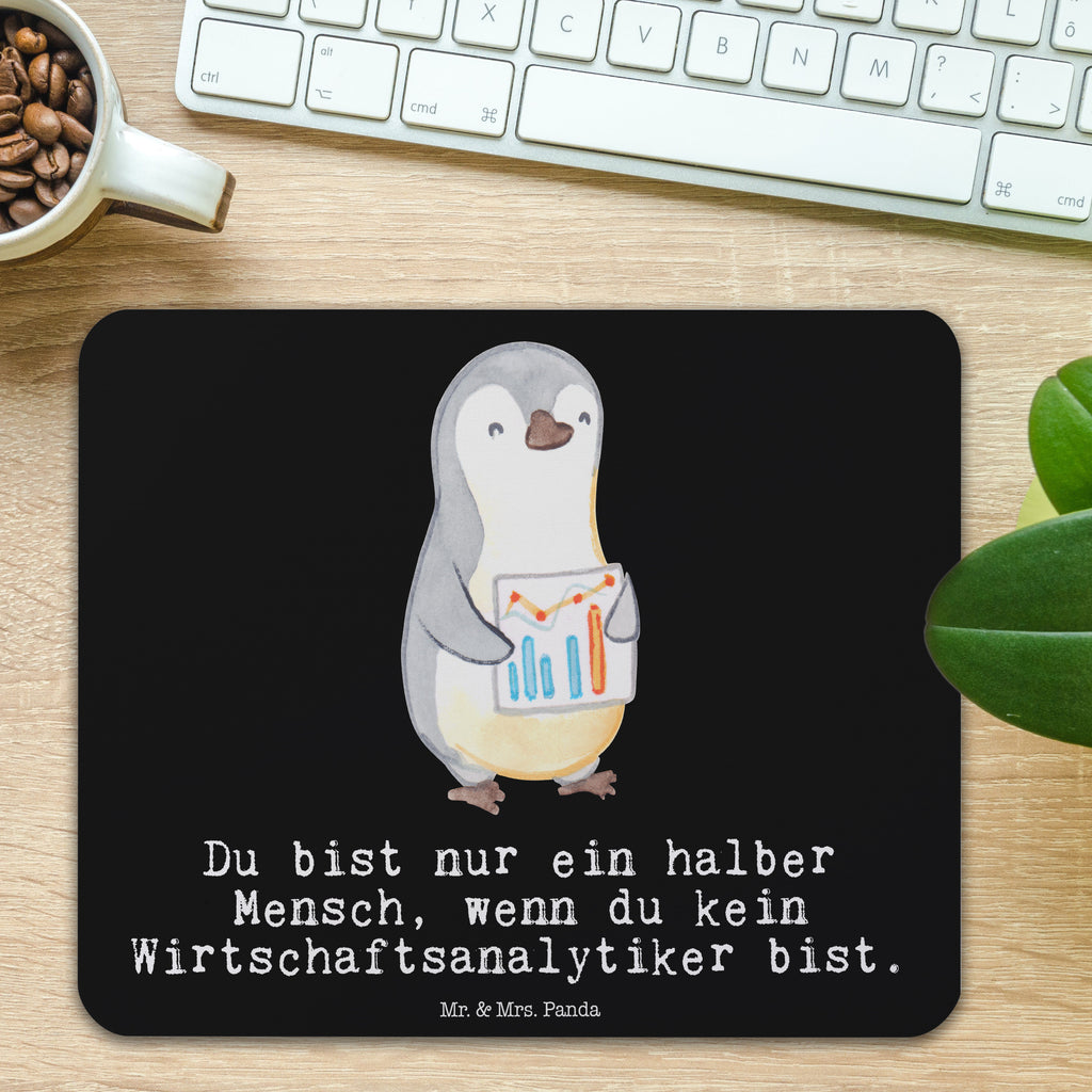 Mauspad Wirtschaftsanalytiker mit Herz Mousepad, Computer zubehör, Büroausstattung, PC Zubehör, Arbeitszimmer, Mauspad, Einzigartiges Mauspad, Designer Mauspad, Mausunterlage, Mauspad Büro, Beruf, Ausbildung, Jubiläum, Abschied, Rente, Kollege, Kollegin, Geschenk, Schenken, Arbeitskollege, Mitarbeiter, Firma, Danke, Dankeschön