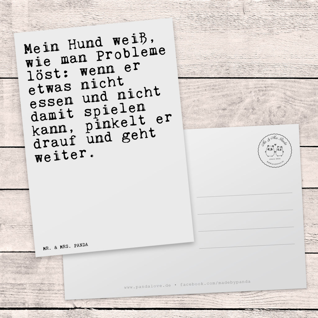 Postkarte Mein Hund weiß, wie... Postkarte, Karte, Geschenkkarte, Grußkarte, Einladung, Ansichtskarte, Geburtstagskarte, Einladungskarte, Dankeskarte, Ansichtskarten, Einladung Geburtstag, Einladungskarten Geburtstag, Spruch, Sprüche, lustige Sprüche, Weisheiten, Zitate, Spruch Geschenke, Spruch Sprüche Weisheiten Zitate Lustig Weisheit Worte