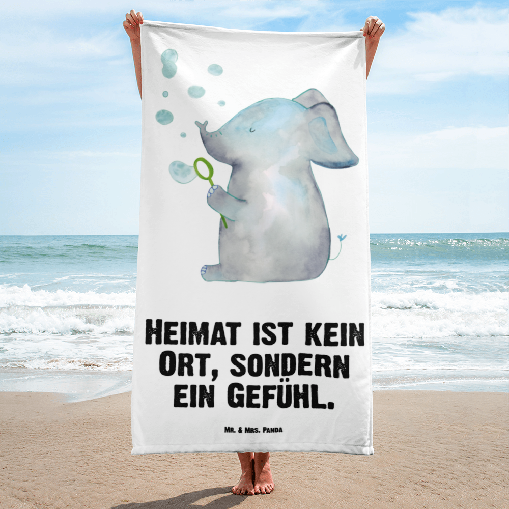 XL Badehandtuch Elefant Seifenblasen Handtuch, Badetuch, Duschtuch, Strandtuch, Saunatuch, Tiermotive, Gute Laune, lustige Sprüche, Tiere, Elefant, Elefanten, Dickhäuter, Rüsseltier, Seifenblasen, Liebe, Heimat, Gefühl. Daheim, Liebesbeweis, Liebesspruch