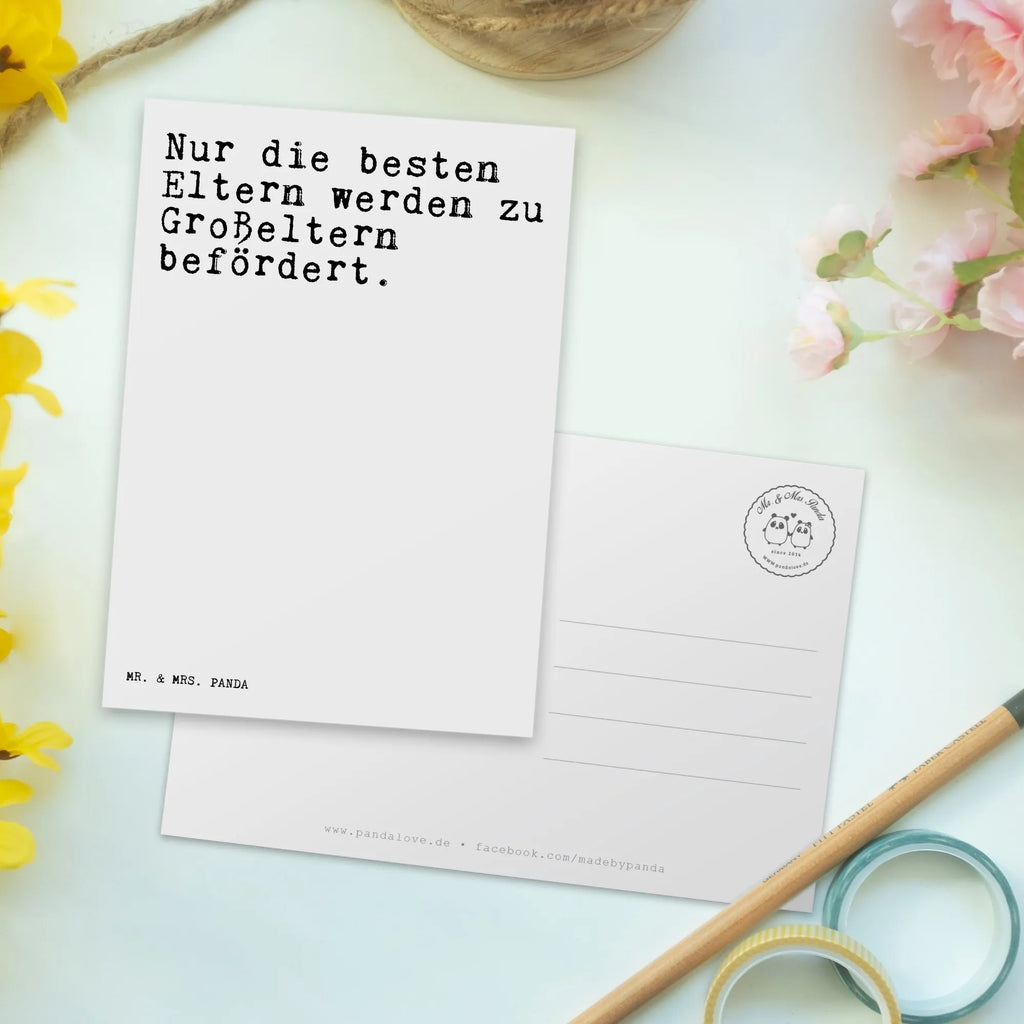 Postkarte Sprüche und Zitate Nur die besten Eltern werden zu Großeltern befördert. Postkarte, Karte, Geschenkkarte, Grußkarte, Einladung, Ansichtskarte, Geburtstagskarte, Einladungskarte, Dankeskarte, Ansichtskarten, Einladung Geburtstag, Einladungskarten Geburtstag, Spruch, Sprüche, lustige Sprüche, Weisheiten, Zitate, Spruch Geschenke, Spruch Sprüche Weisheiten Zitate Lustig Weisheit Worte